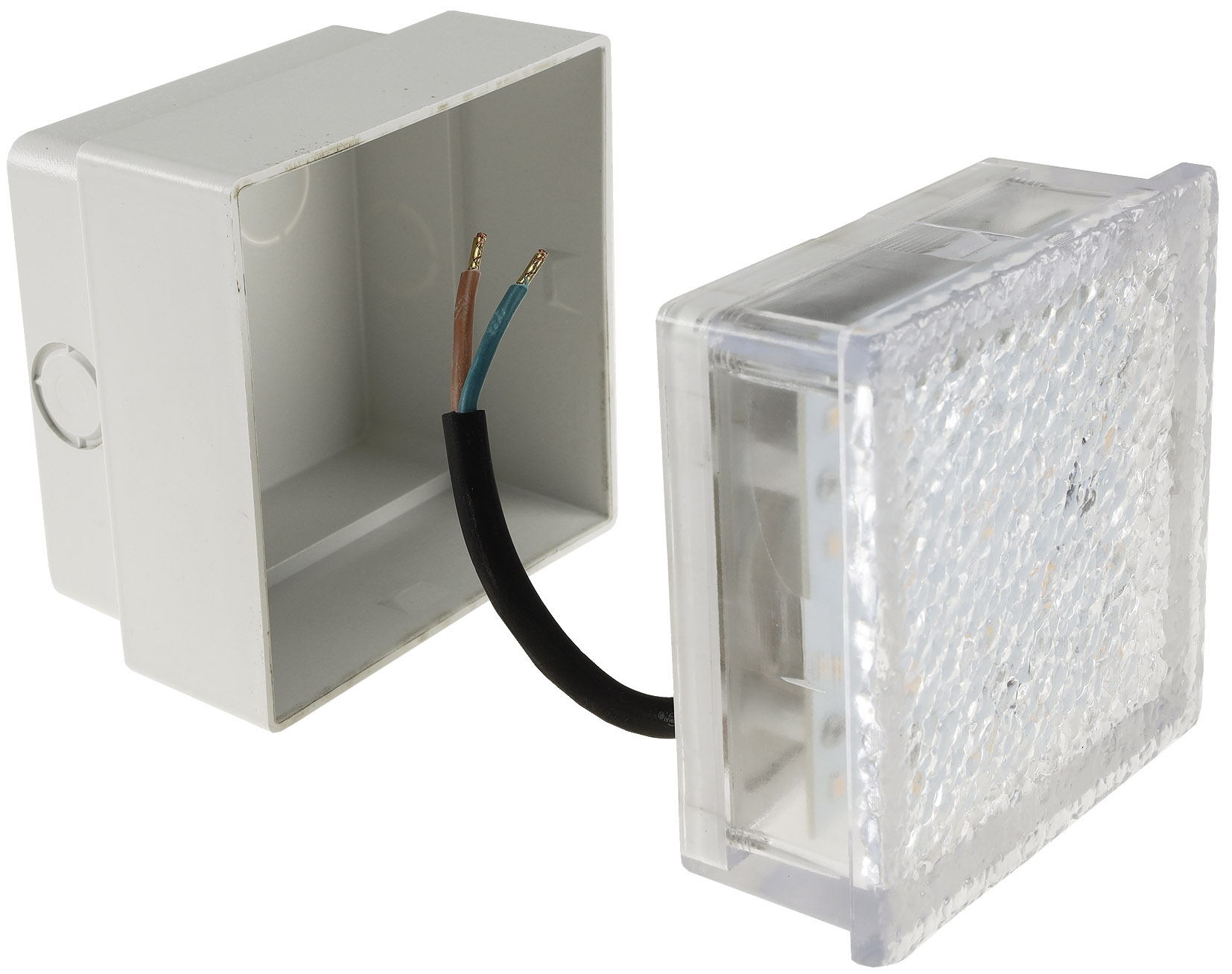 LED Pflasterstein "BRIKX 10" neutralweiß 10x10x7cm, 130lm, IP67, 230V - Bild 3