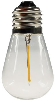 Ersatz-Lampe Filament E27 12V / 0,8W für Biergarten-Lichterkette "CT-BGL 15"  - Bild 1