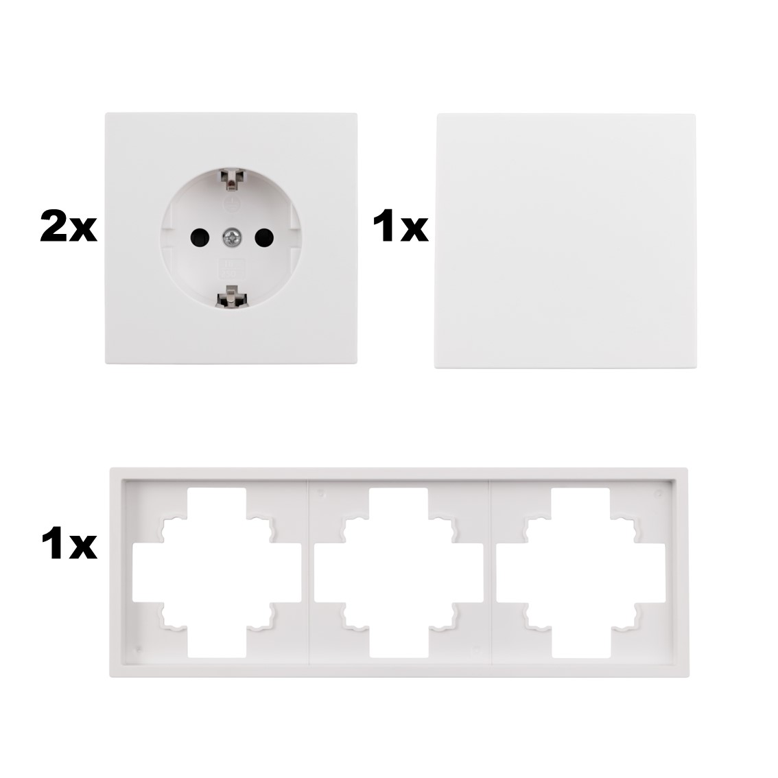 Shallow WE Set7 Steckdosen und Schalter