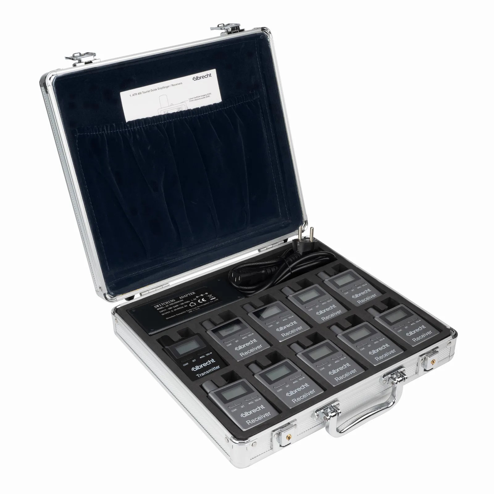 10er Set Albrecht ATR 400 im Tragekoffer X - Bild 1