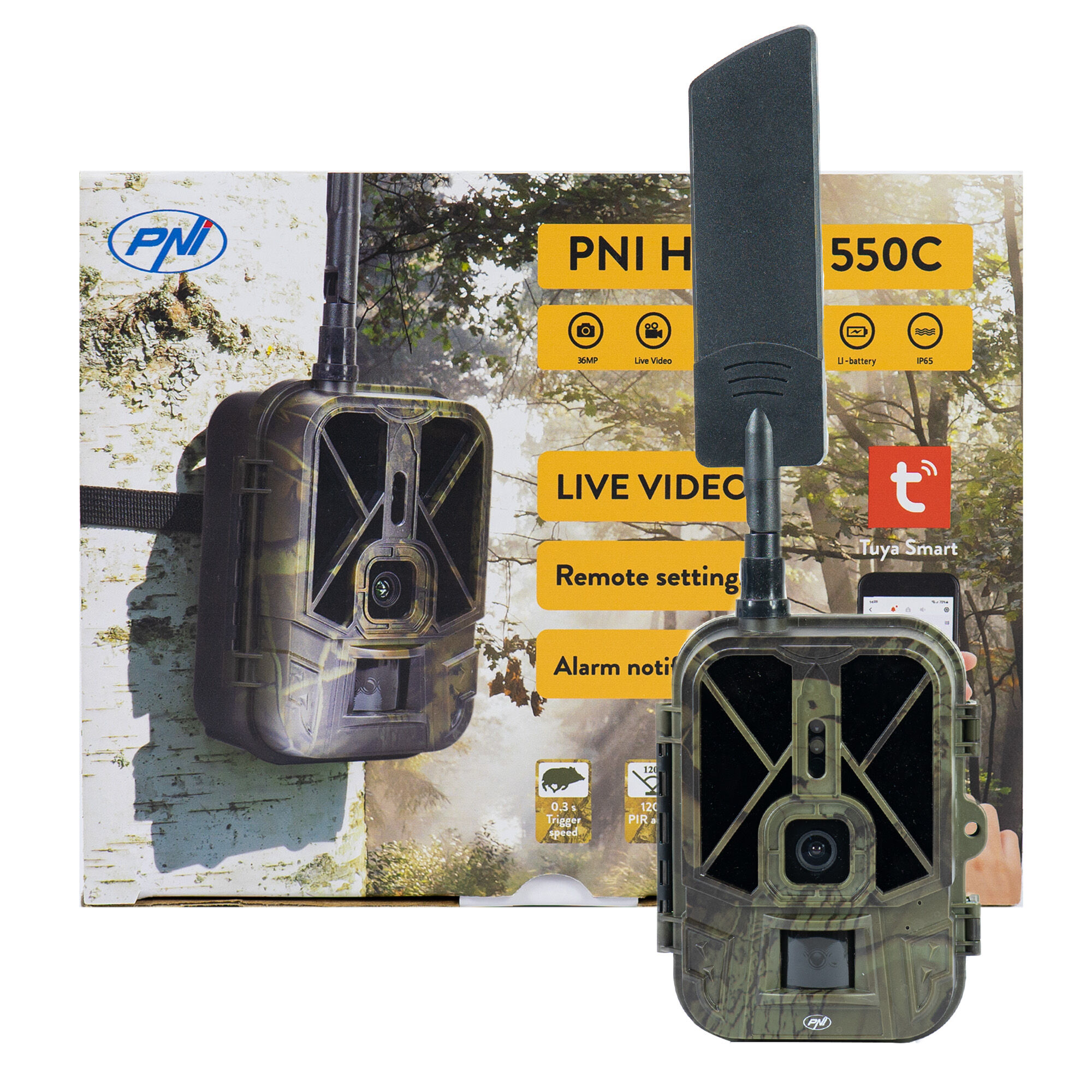 Jagdkamera PNI Hunting 550C, Wildkamera 