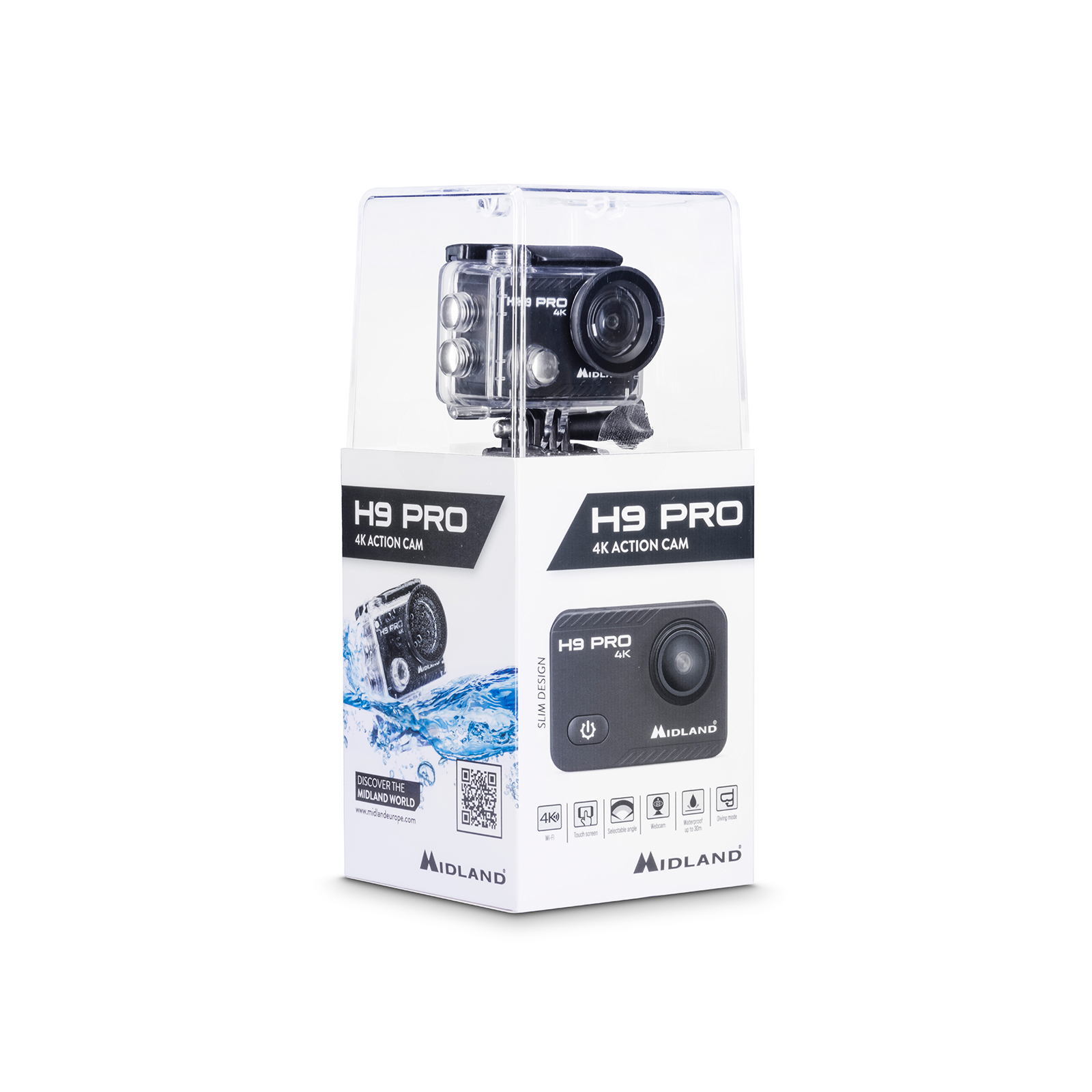 Midland H9 Pro WIFI Actioncam, Ultra HD 4K - Bild 7