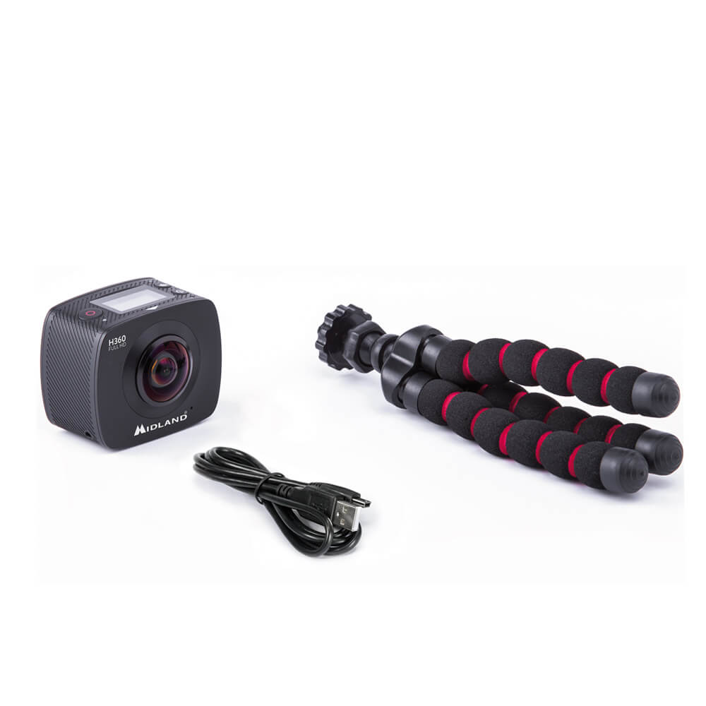 Midland H360 Videokamera, 360° Full HD - Bild 3