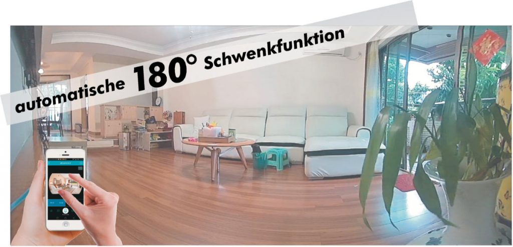 Stabo WLAN indoorcam_fisheye 180°  X - Bild 1
