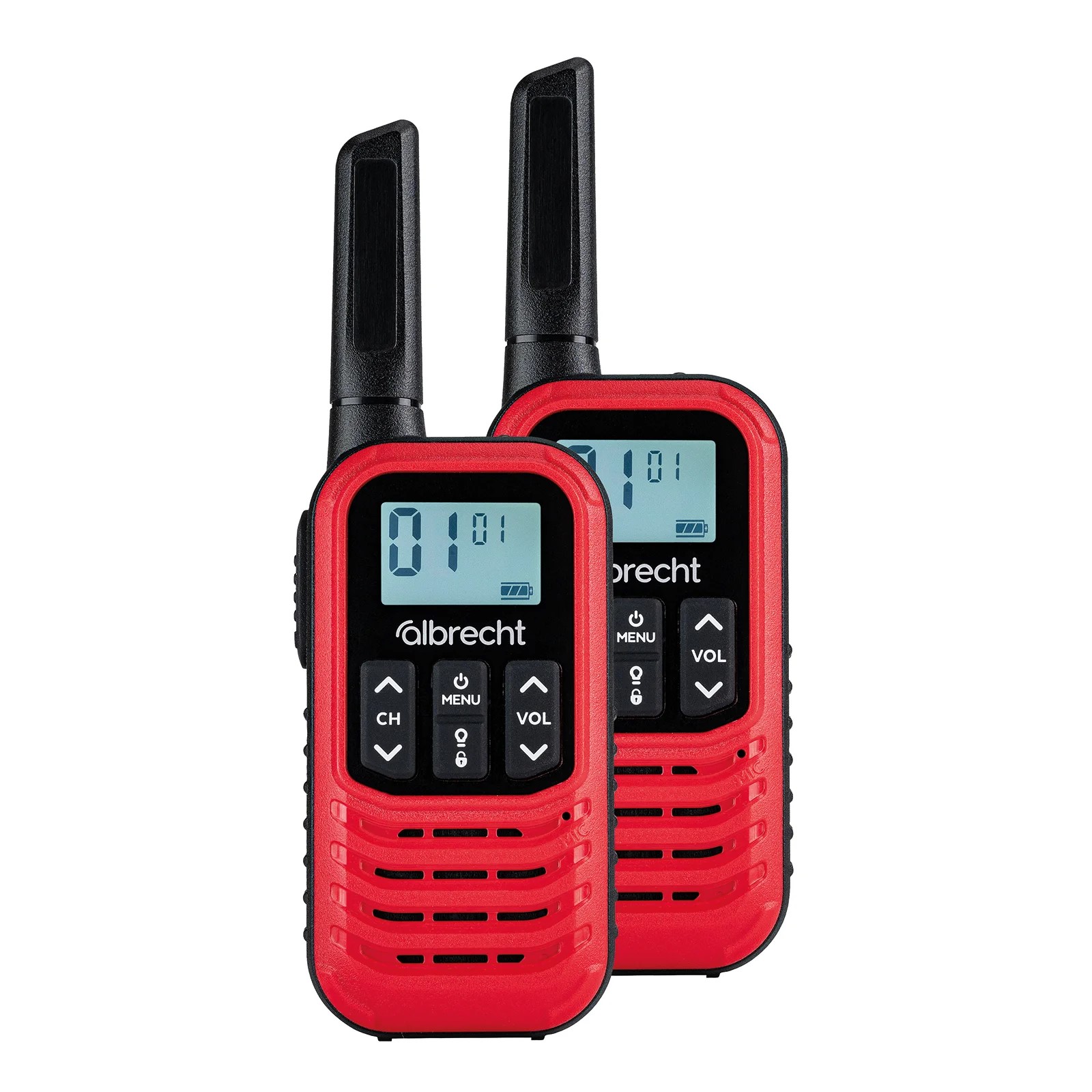 Albrecht Tectalk Go, Paar, Rot   X