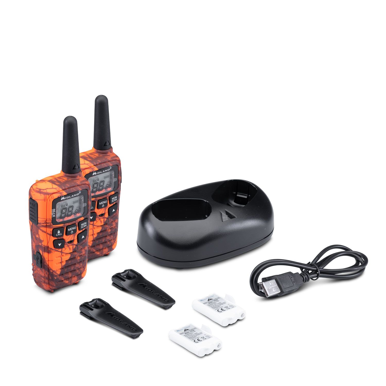 C1178.04 Midland XT50 Blaze  2-er Set PMR Funkgeräte   X