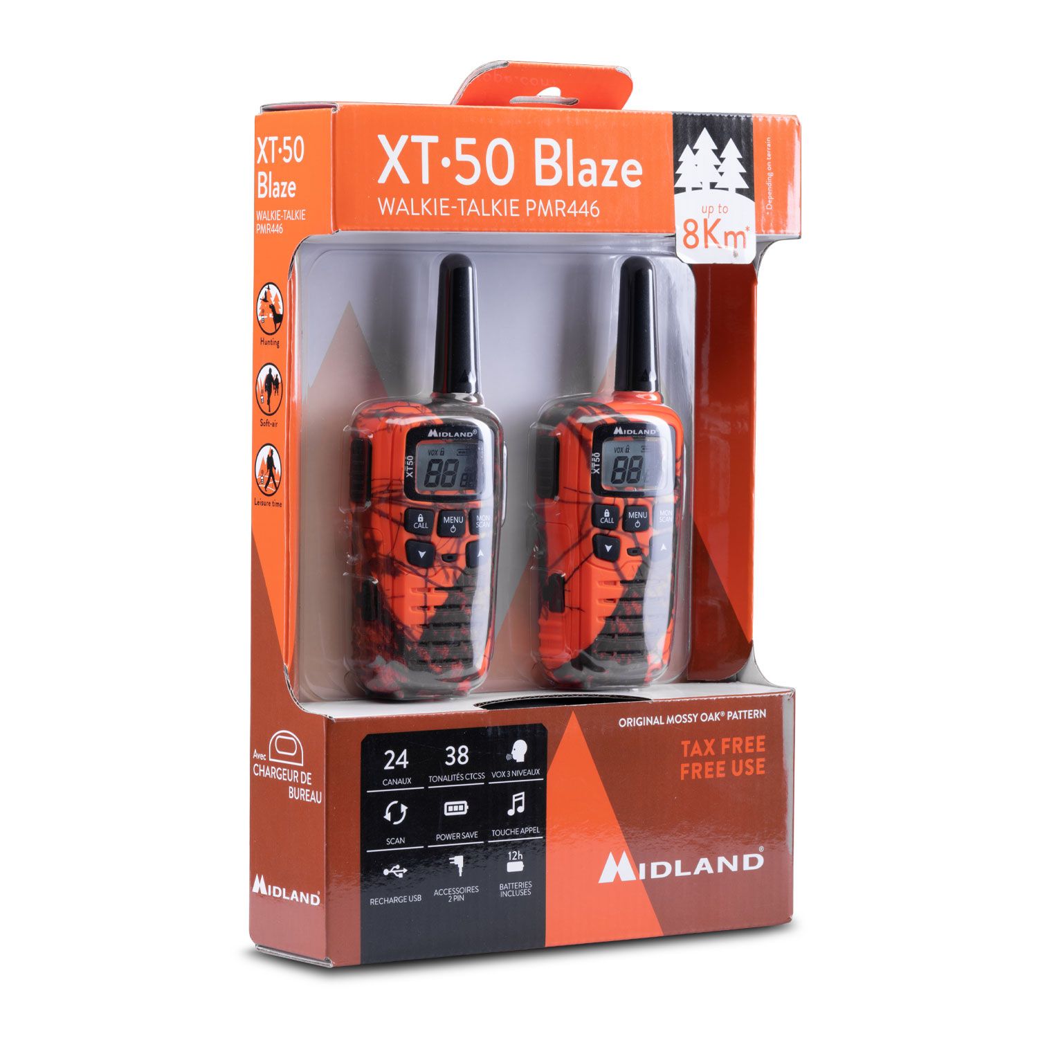 C1178.04 Midland XT50 Blaze  2-er Set PMR Funkgeräte   X - Bild 1