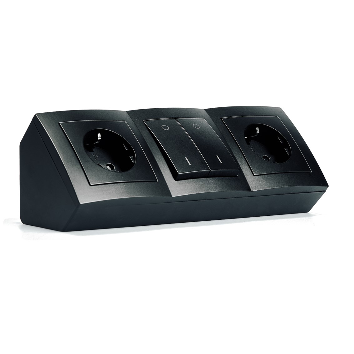 Steckdosenblock McPower "Flair" Aufbau