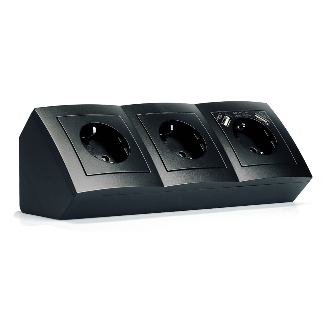 Steckdosenblock McPower "Flair" Aufbau