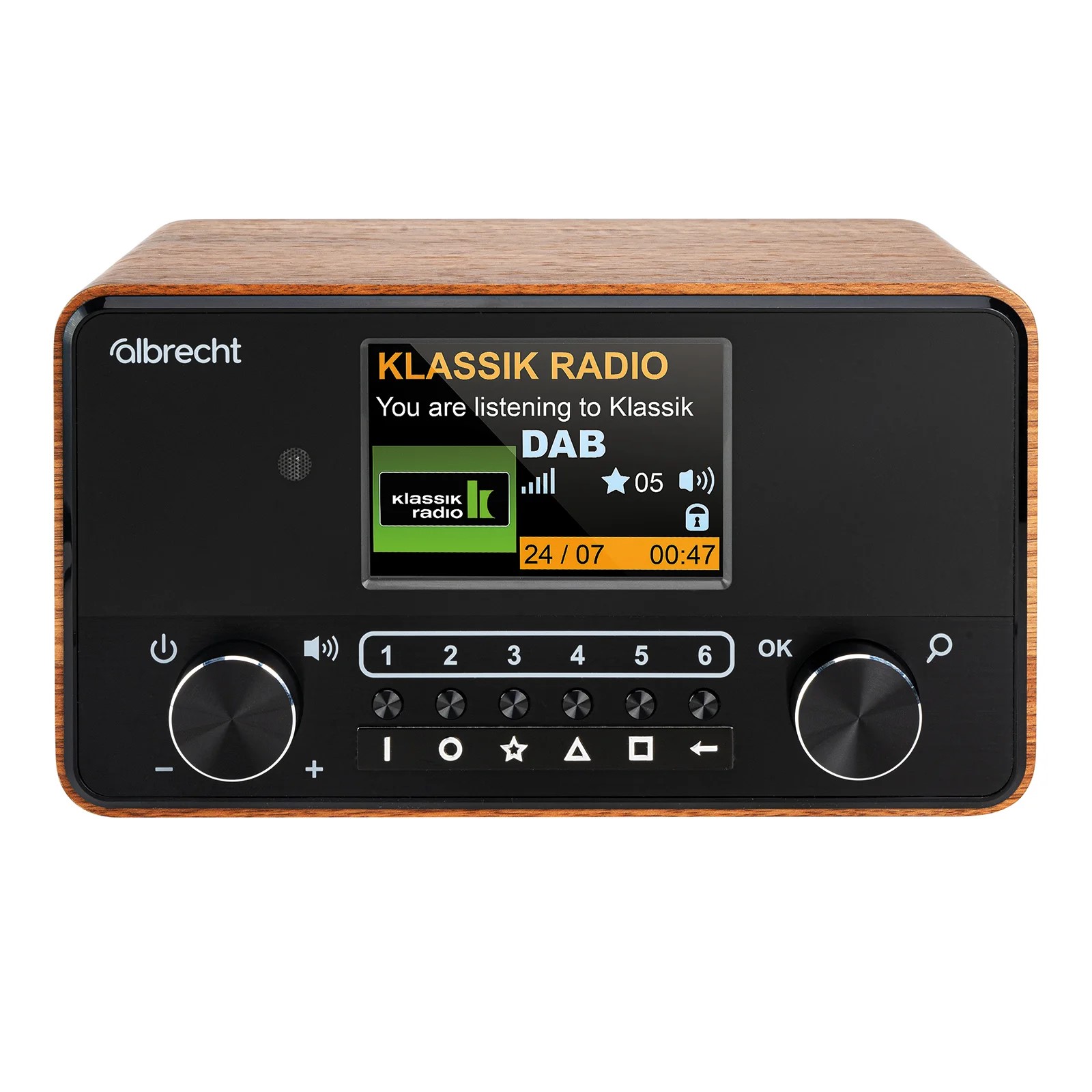 Albrecht DR 866 Senioren- und Blindenradio X