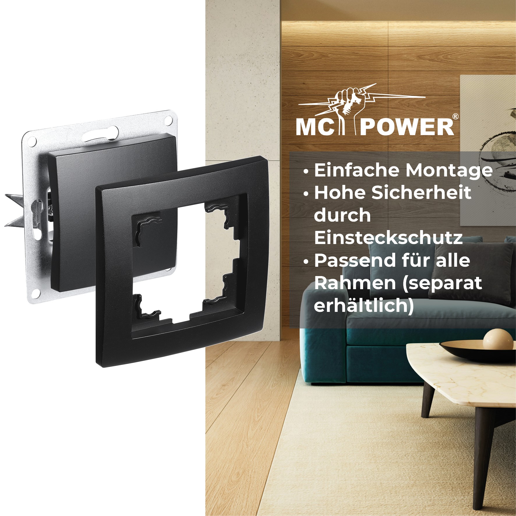 Taster McPower "Flair", SW - Bild 3