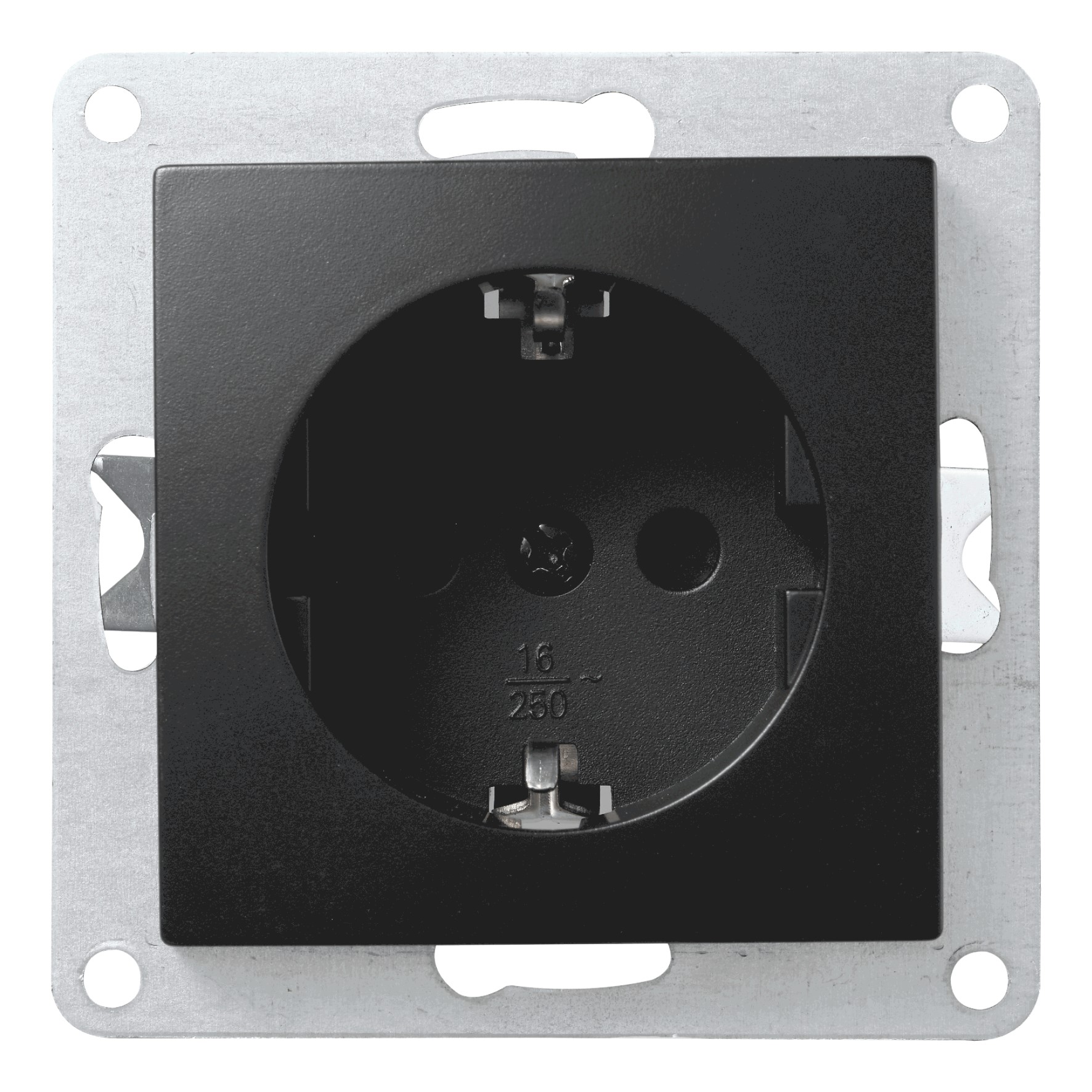 Schutzkontakt-Steckdose McPower "Flair", SW
