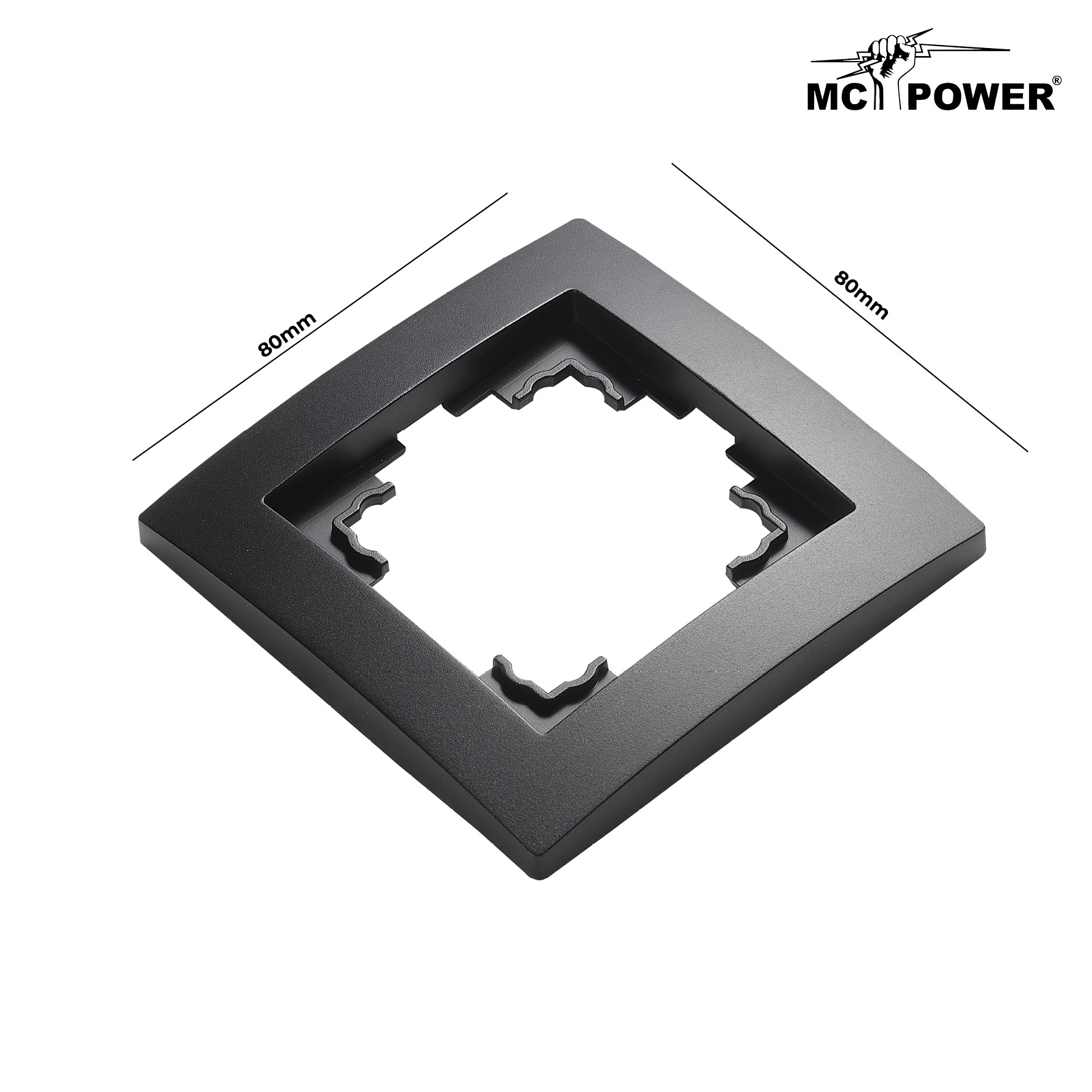 Rahmen McPower "Flair", SW - Bild 2
