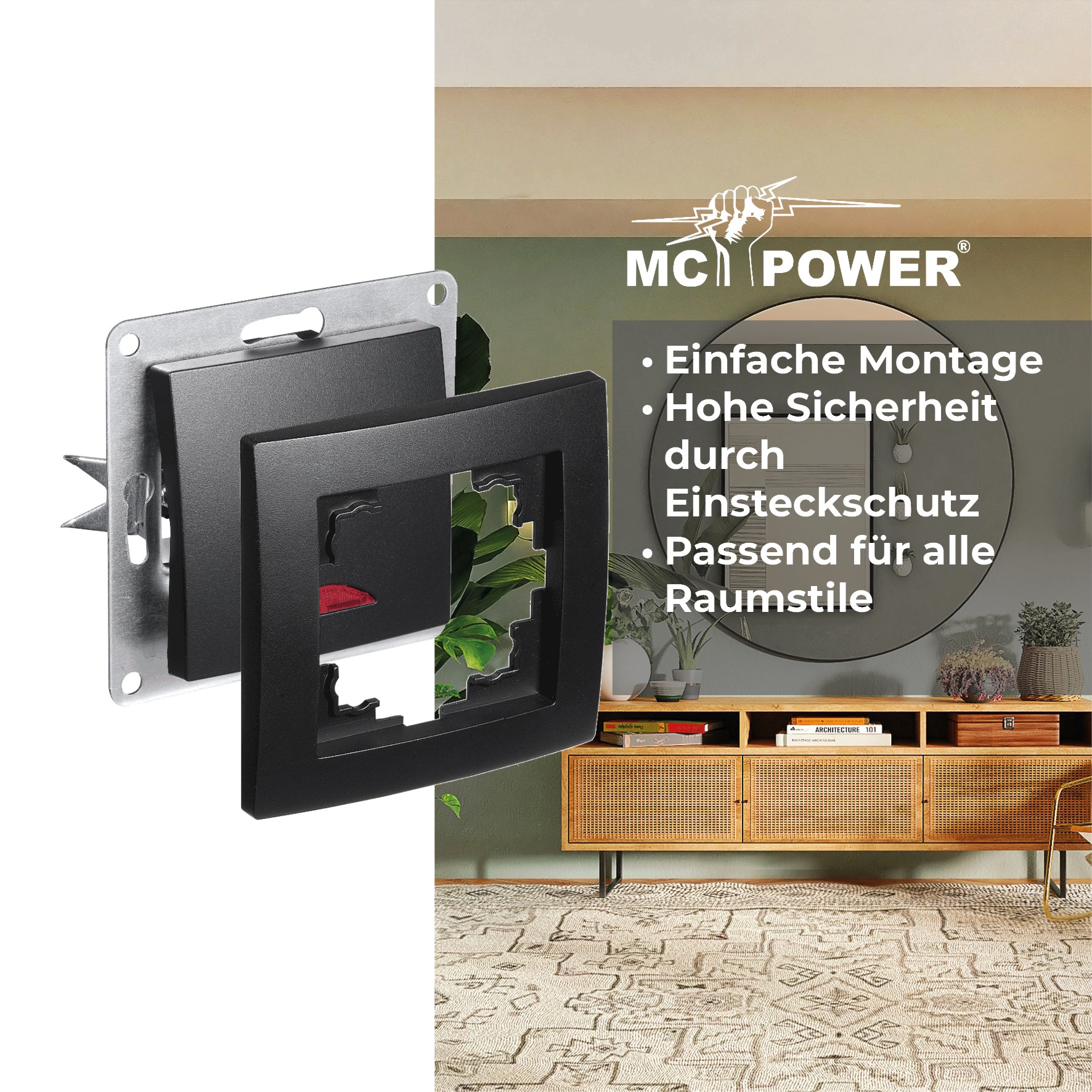 Rahmen McPower "Flair", SW - Bild 3