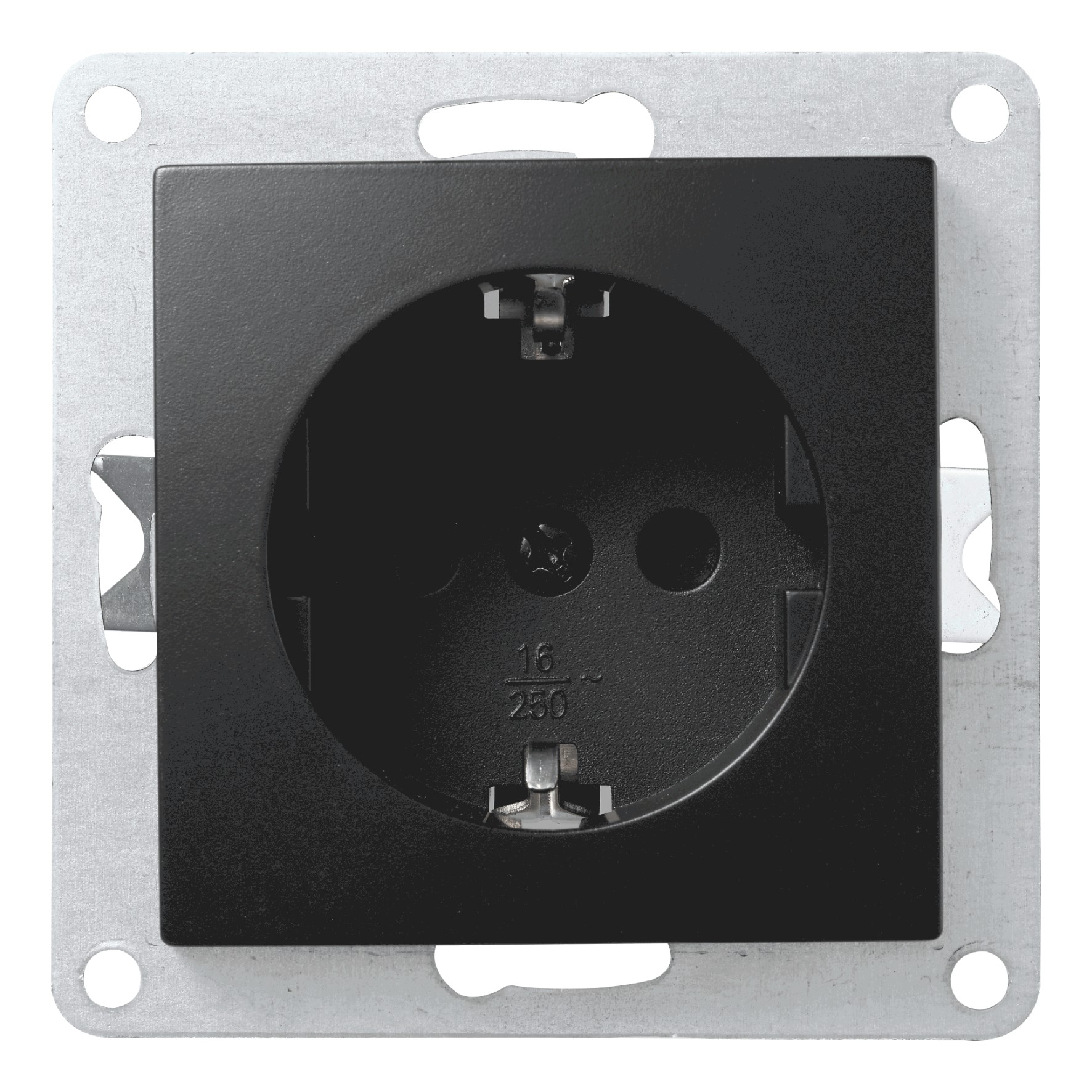 Schutzkontakt-Steckdose McPower "Flair", SW