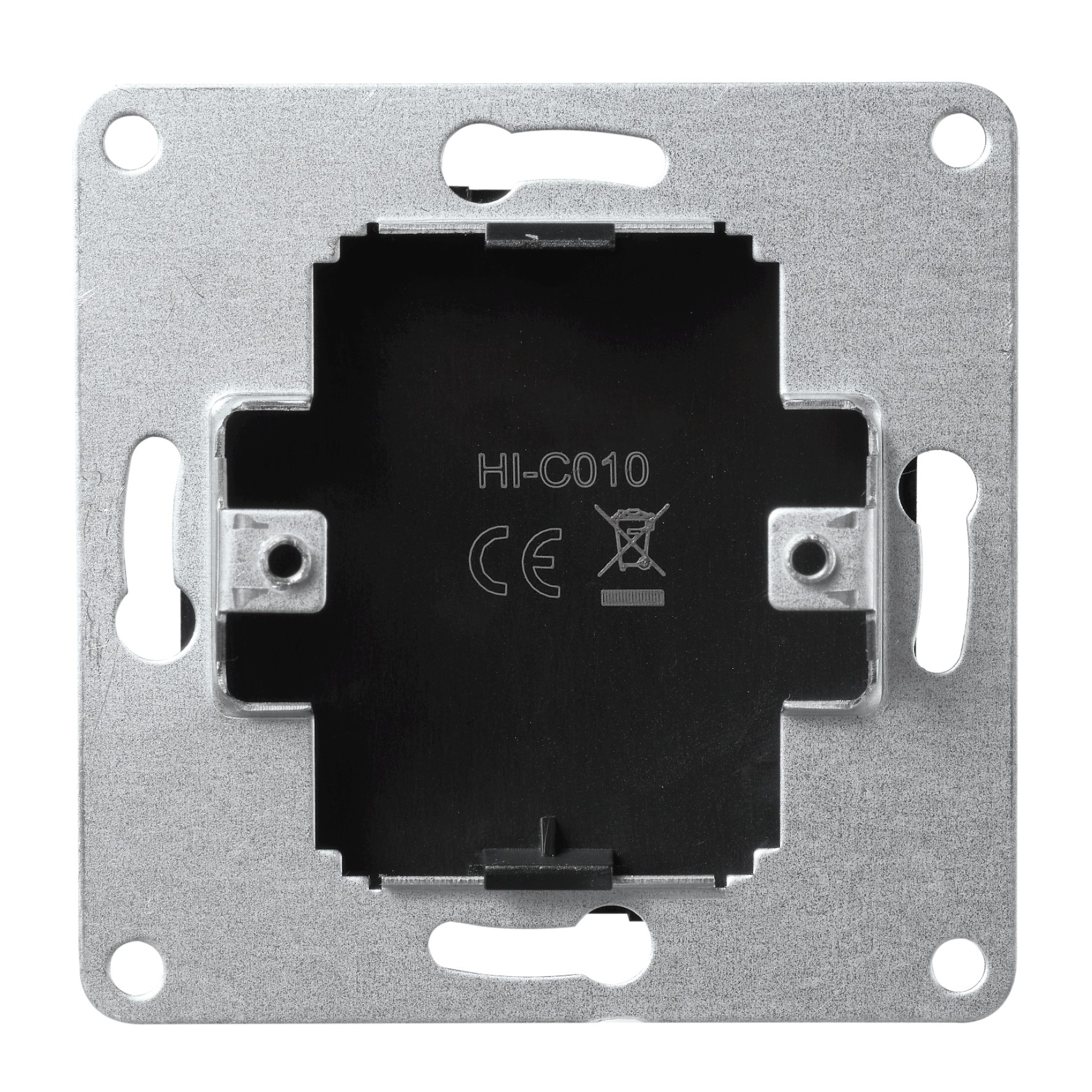 Blindabdeckung / Blende McPower "Flair", SW - Bild 1