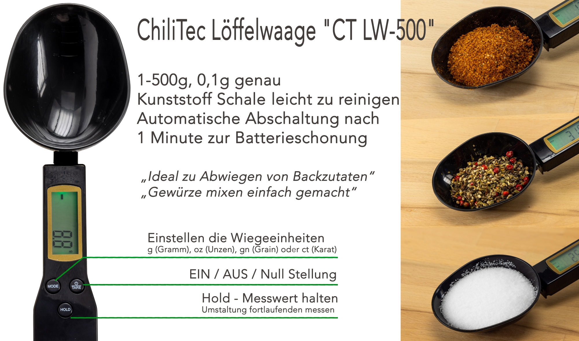 Löffelwaage X - Bild 1