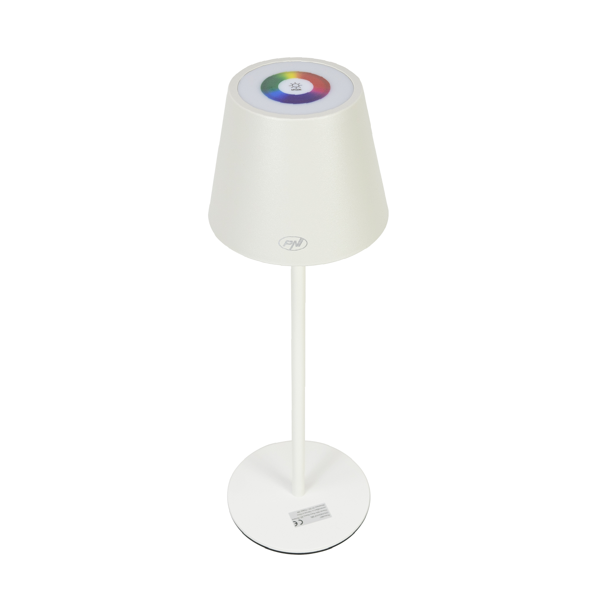 LT05W Tischleuchte Touch weiß 3W Licht weiß+RGB 1800 mAh USB-C 200 Lumen dimmbar X - Bild 1