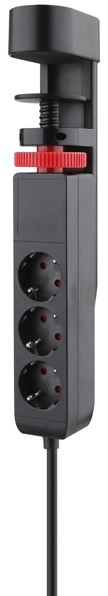 Steckdosenleiste für Tischmontage REV 3-fach, 3m Kabel, USB-A /USB-C - Bild 2