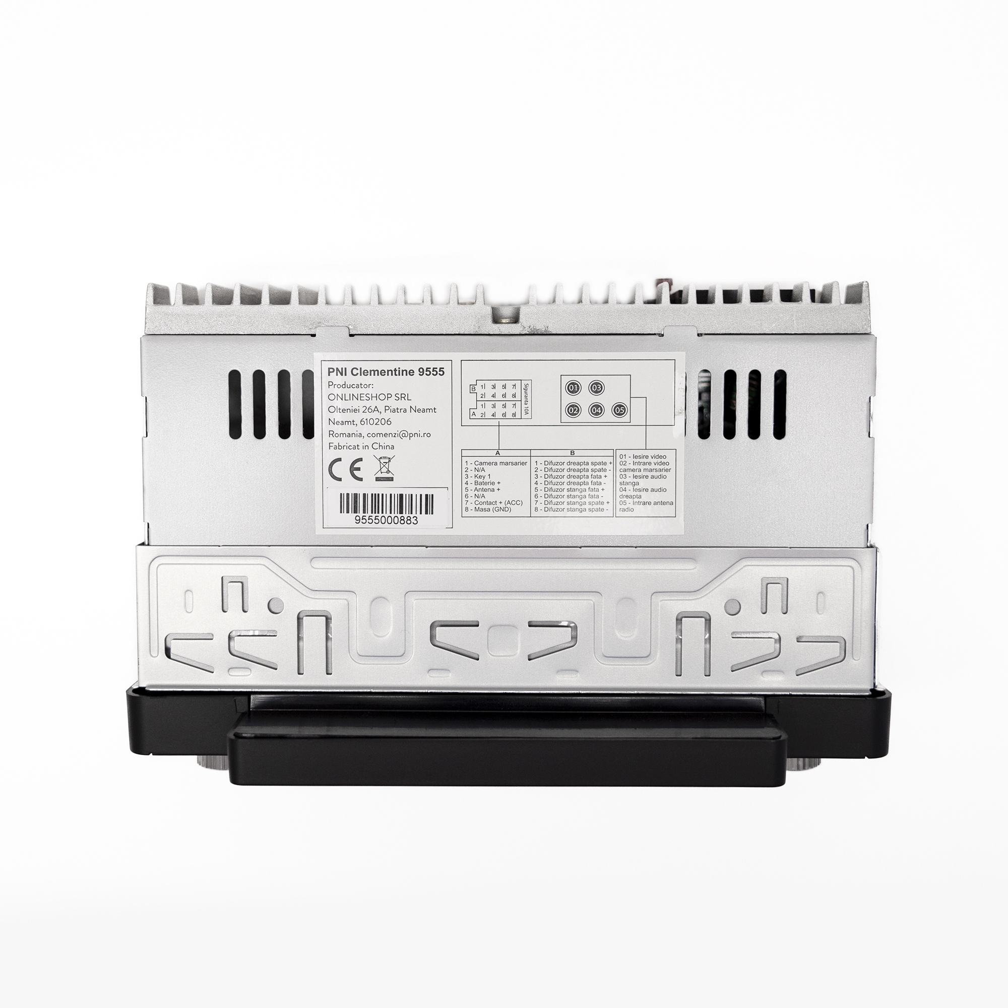 Car MP5 player PNI Clementine 9555 1DIN display 5 inch 4 x 50W, Bluetooth, FM radio, Carplay, RDS function X - Bild 7