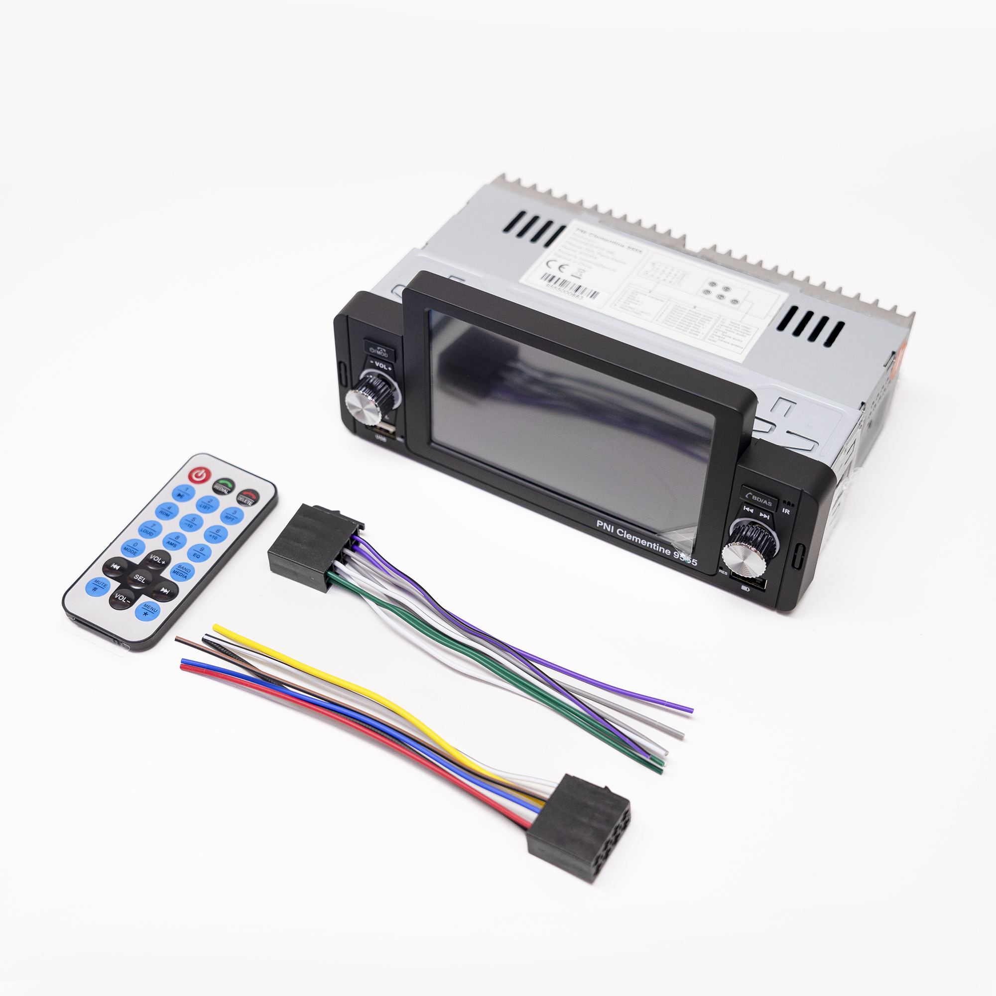 Car MP5 player PNI Clementine 9555 1DIN display 5 inch 4 x 50W, Bluetooth, FM radio, Carplay, RDS function X - Bild 8