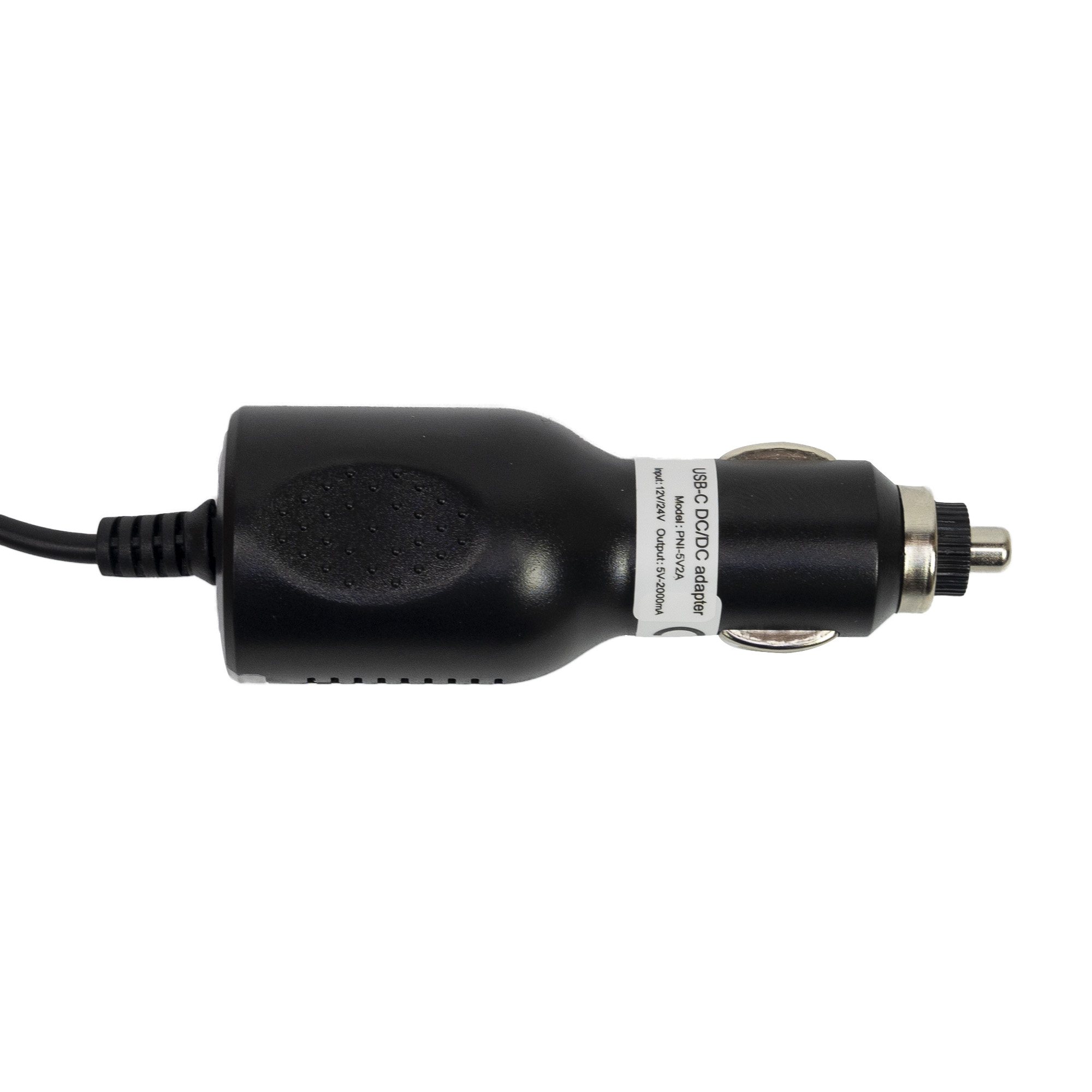 PNI Autoladegerät mit  USB-C Stecker 12V/24V - 5V 2A, für  Mobiltelefone, GPS Geräte 190 cm X - Bild 1