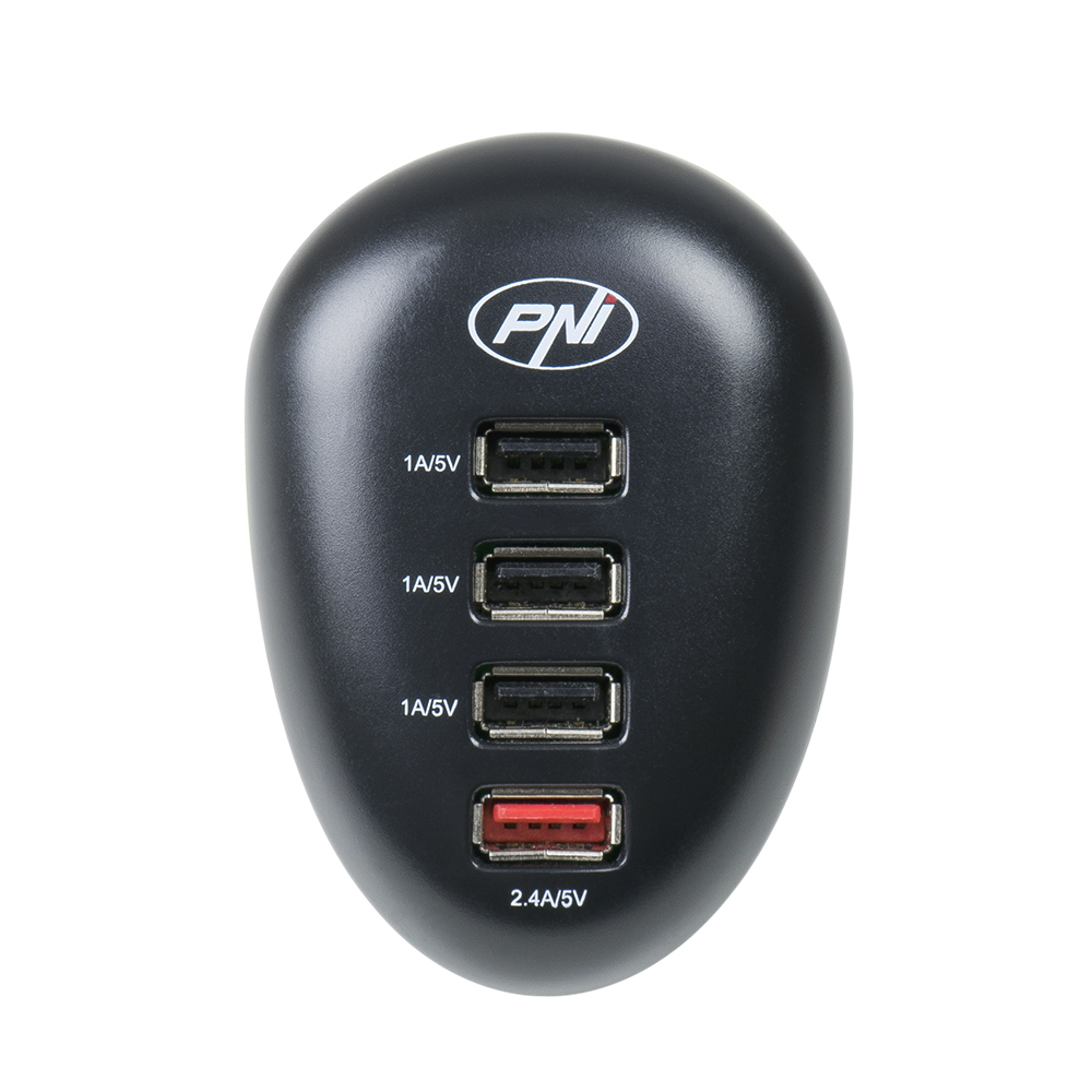 230 Volt Adapter mit 4 USB Steckdosen X - Bild 2
