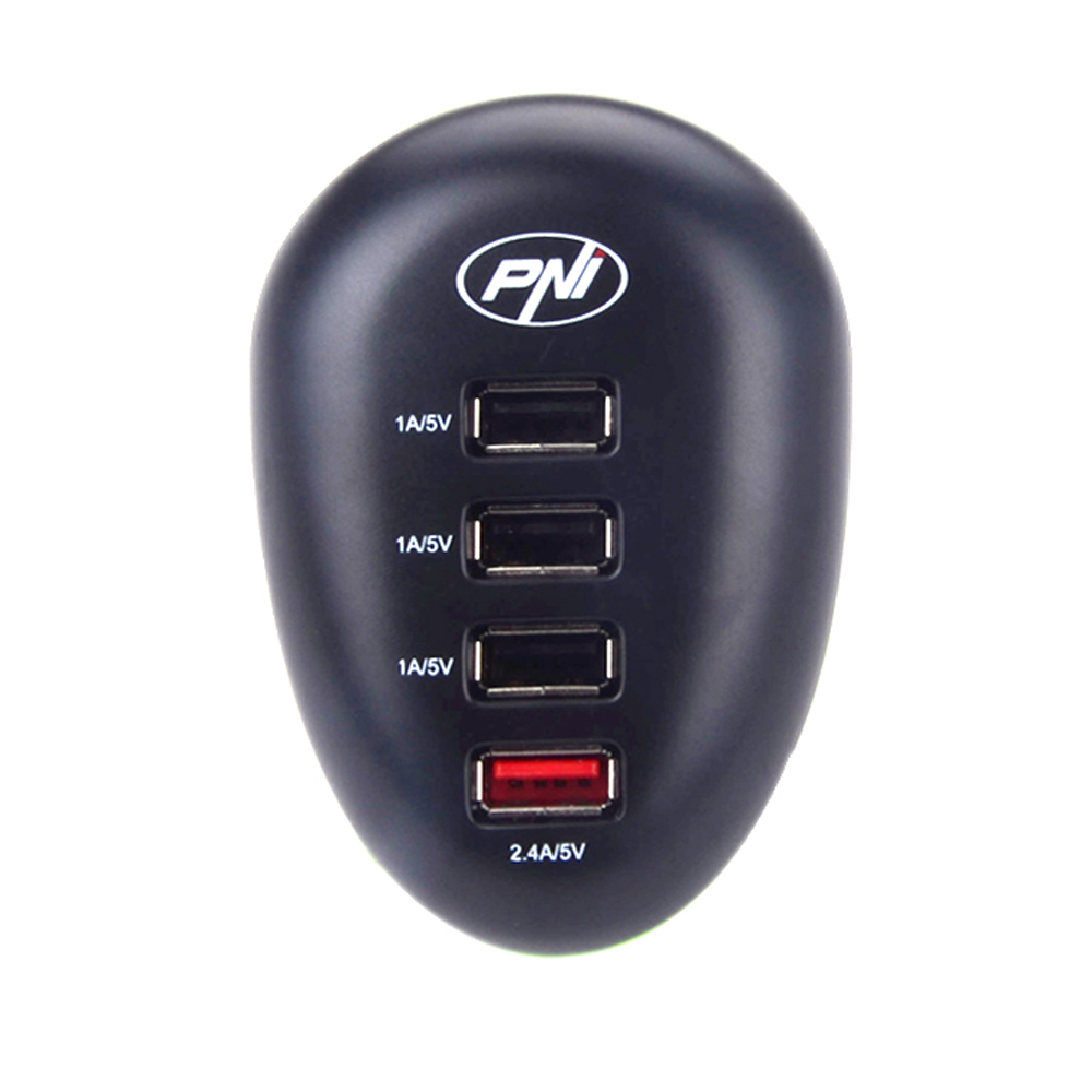 230 Volt Adapter mit 4 USB Steckdosen X - Bild 3
