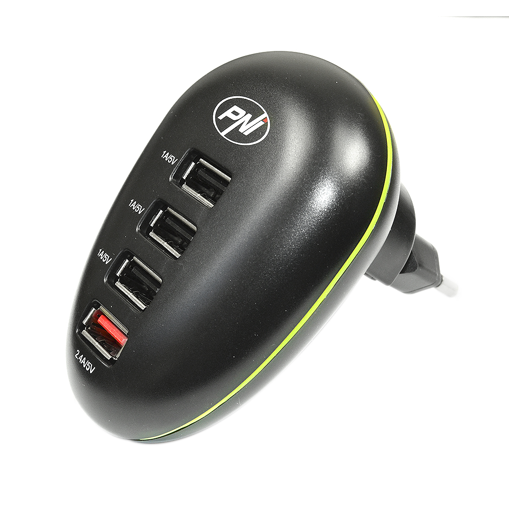 230 Volt Adapter mit 4 USB Steckdosen X - Bild 7