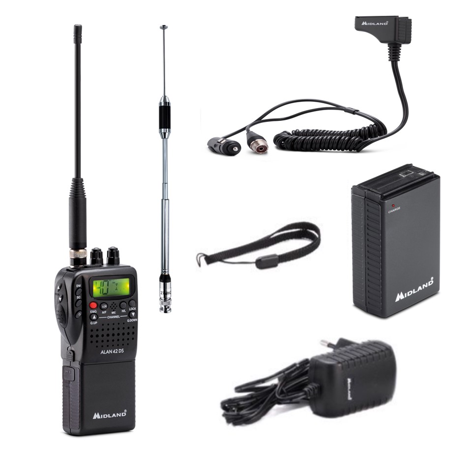 Alan 42 DS + Teleskopantenne