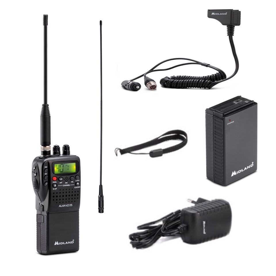 Alan 42 DS + PNI Flex 27 Aufsteckantenne