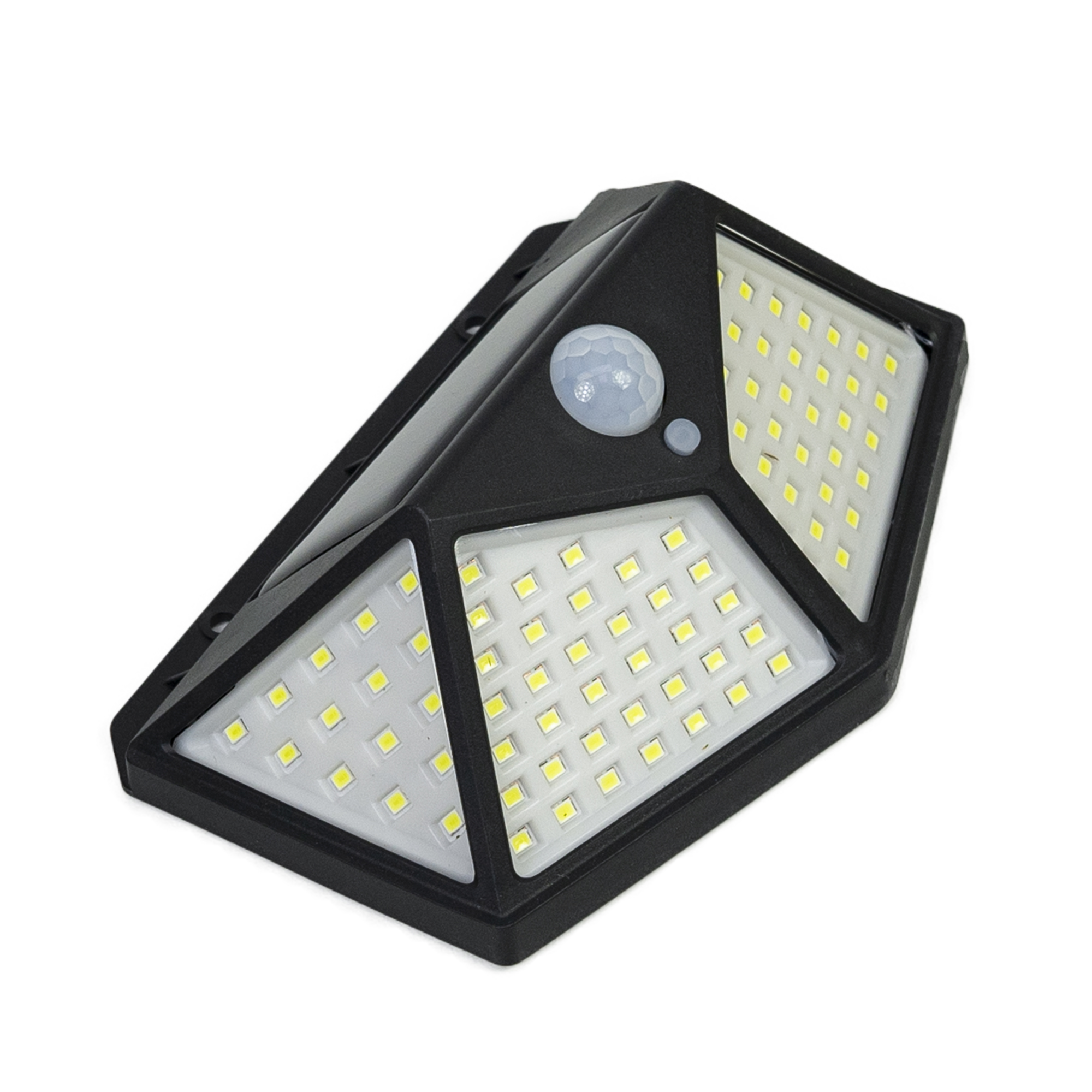 PNI WS10 LED-Solarlampe 100 LEDs, 600 lm, PIR-Winkel 120 Grad, Akku 1800 mAh, Wandmontage - Bild 5