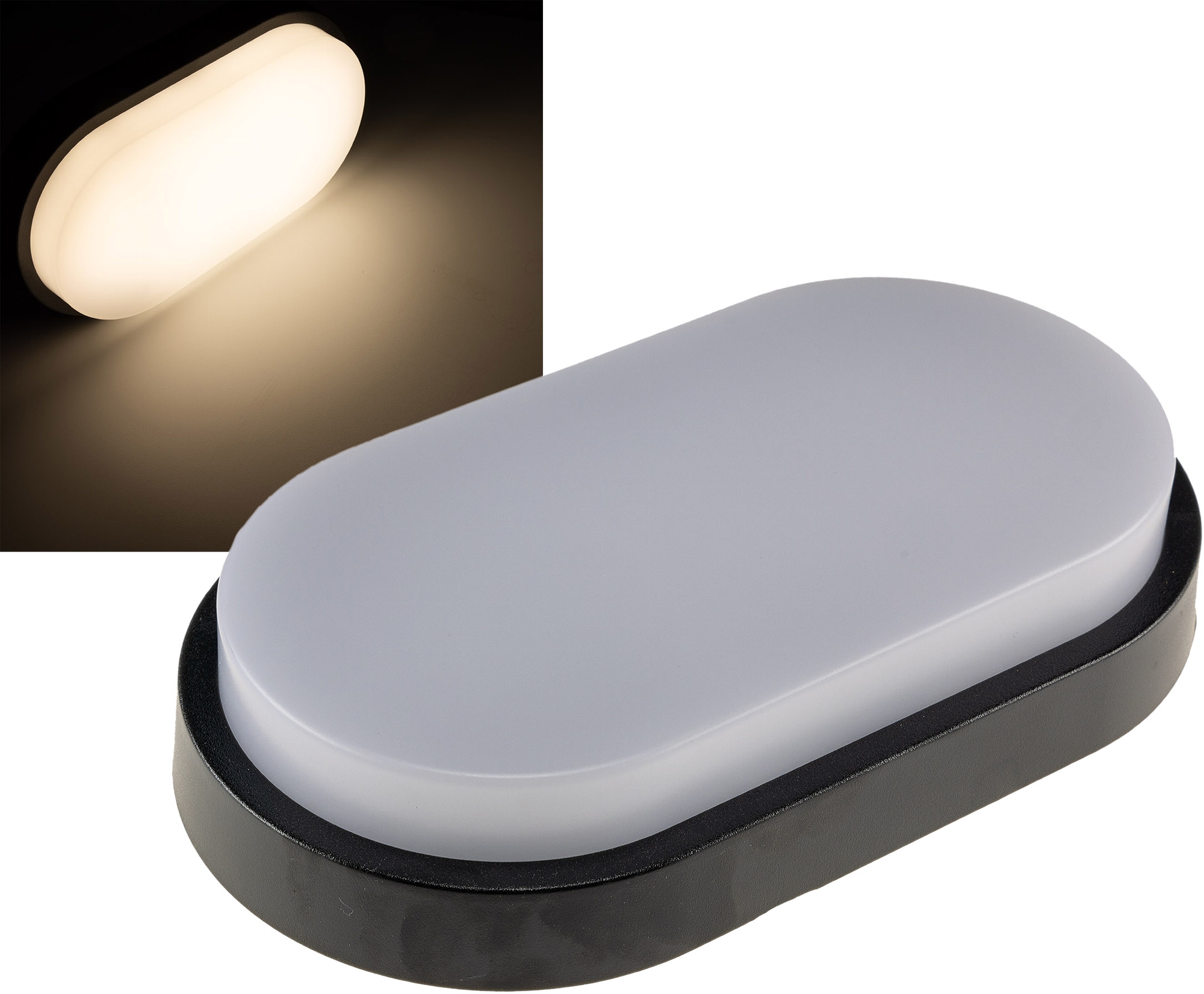 LED Wandleuchte "PALAU" 10W 3000K 966Lumen X