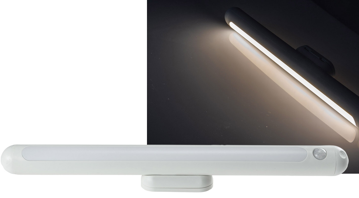 LED Leuchte mit Akku & Bewegunsmelder Magnethalterung 4000K X