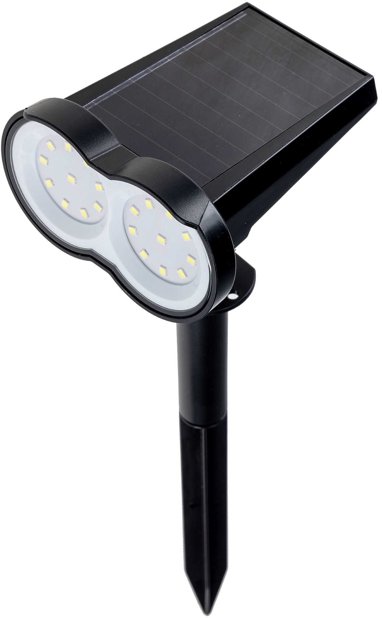 Gartenstrahler Solar mit Erdspieß, 80lm Dämmerungssensor, IP65 X - Bild 2