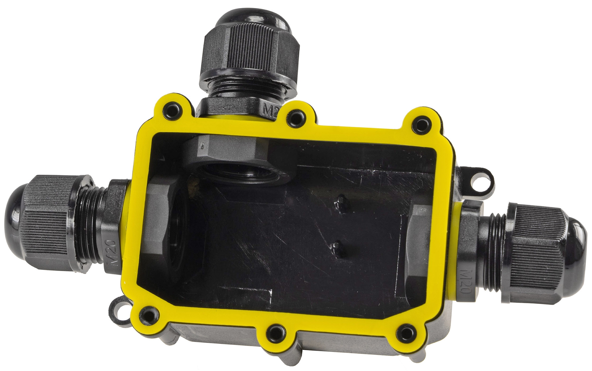 Kabelverbinderbox, 3 Anschlüsse,450V/24V IP68, Ø 6-11mm für Erdkabel, wasserdicht X - Bild 1