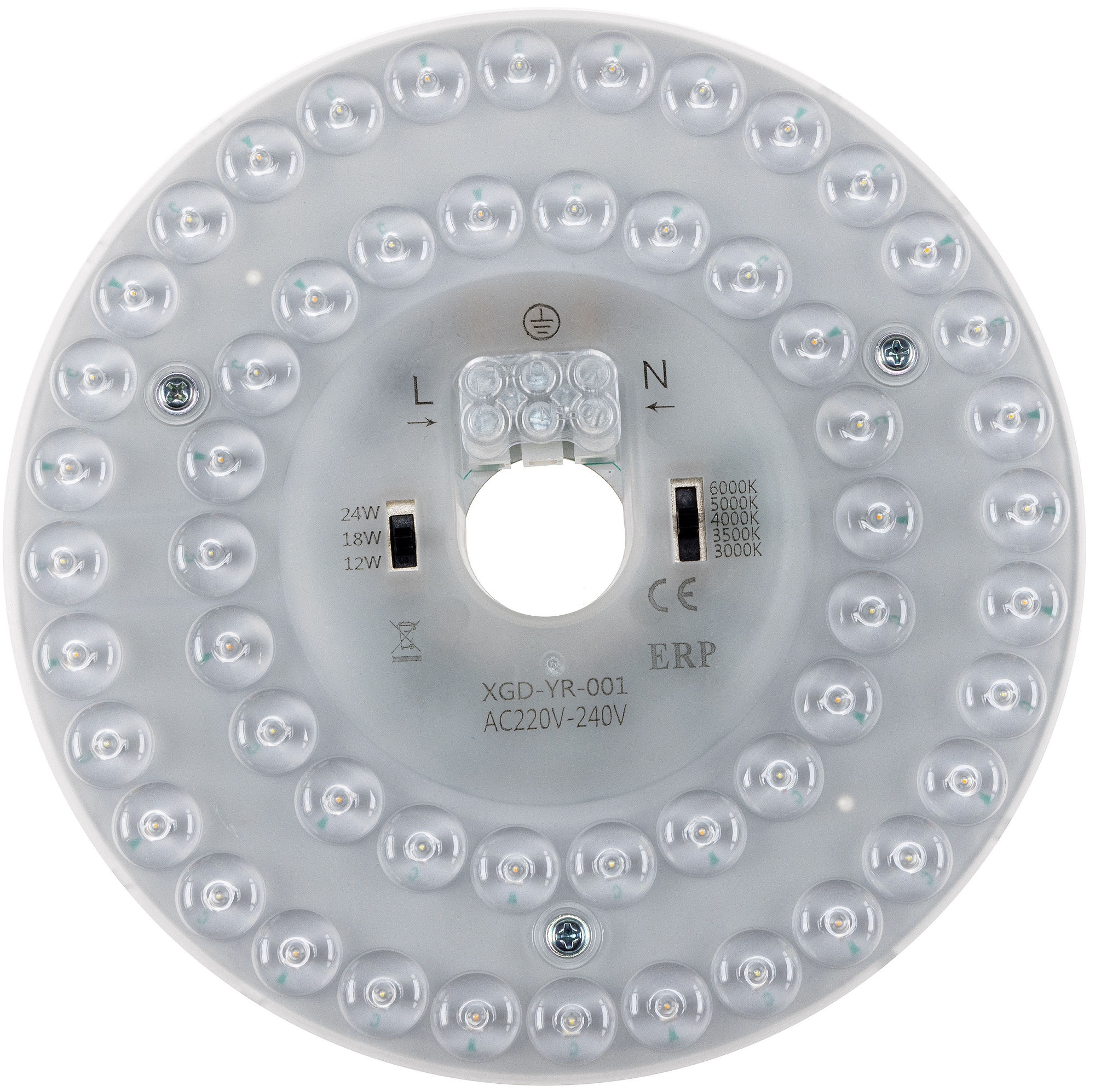 LED Umrüstmodul "UM1224cct" für Leuchten Ø 17cm, 12-18-24W, Magnethalter X - Bild 1