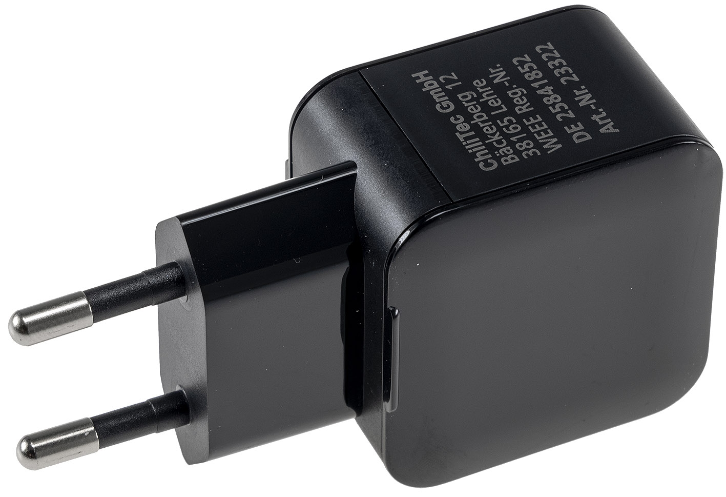 Stecker-Netzteil mit USB-C "CTN-PD20" In 100-240V~, Out 5,0V/9,0V/12,0V=, 20W X - Bild 1
