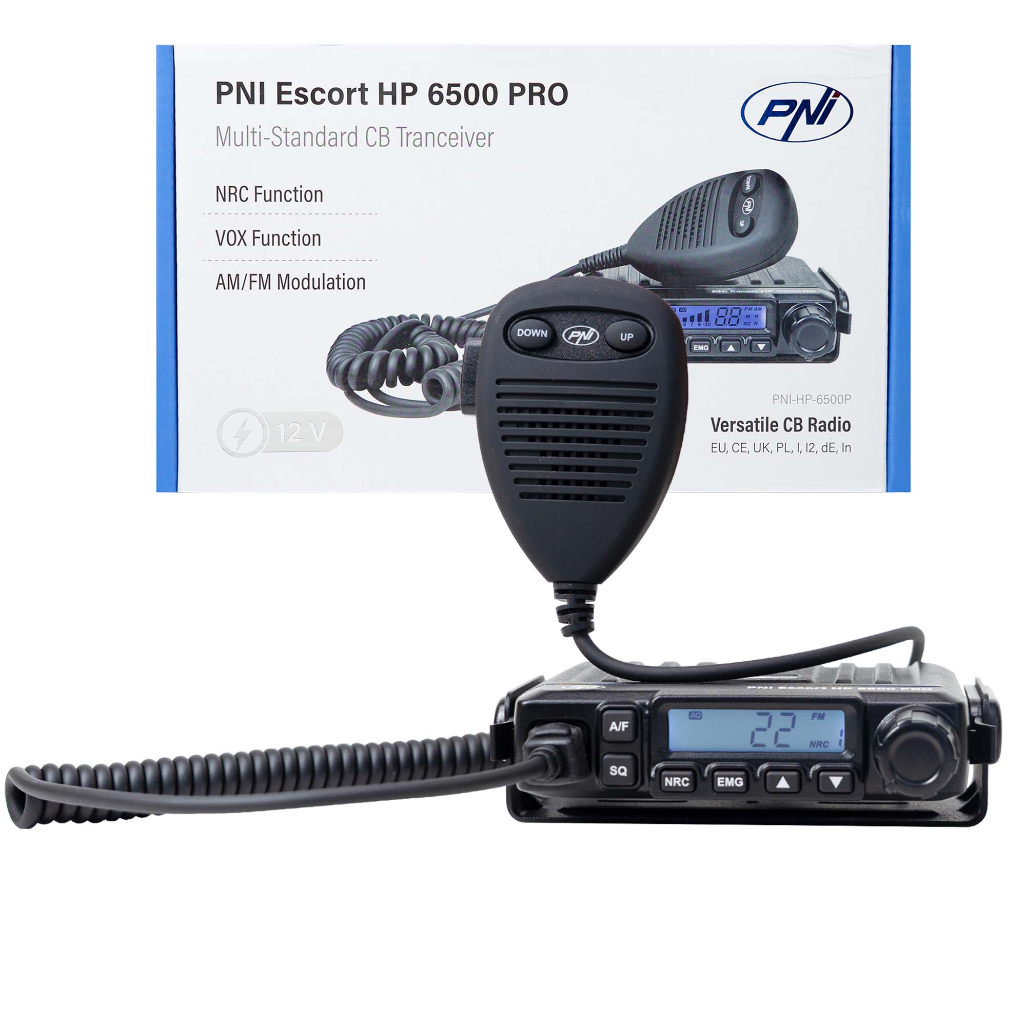 CB PNI Escort HP 6500 PRO, Multistandard X