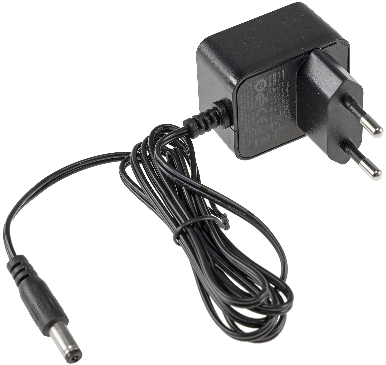 Stecker-Netzteil "CTN-1212n" 110-240V~ >12V=, 1000mA / 12W X