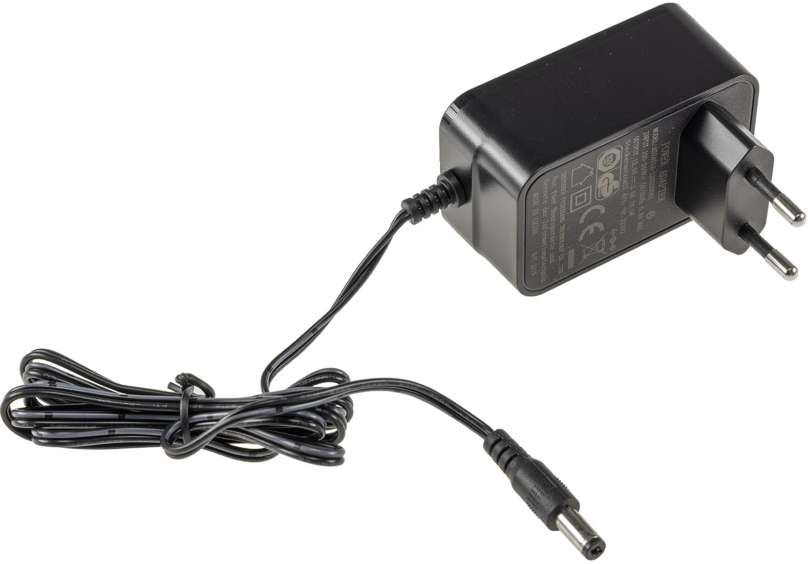 Stecker-Netzteil "CTN-2424n" 110-240V~ >24V=, 1000mA / 24W X