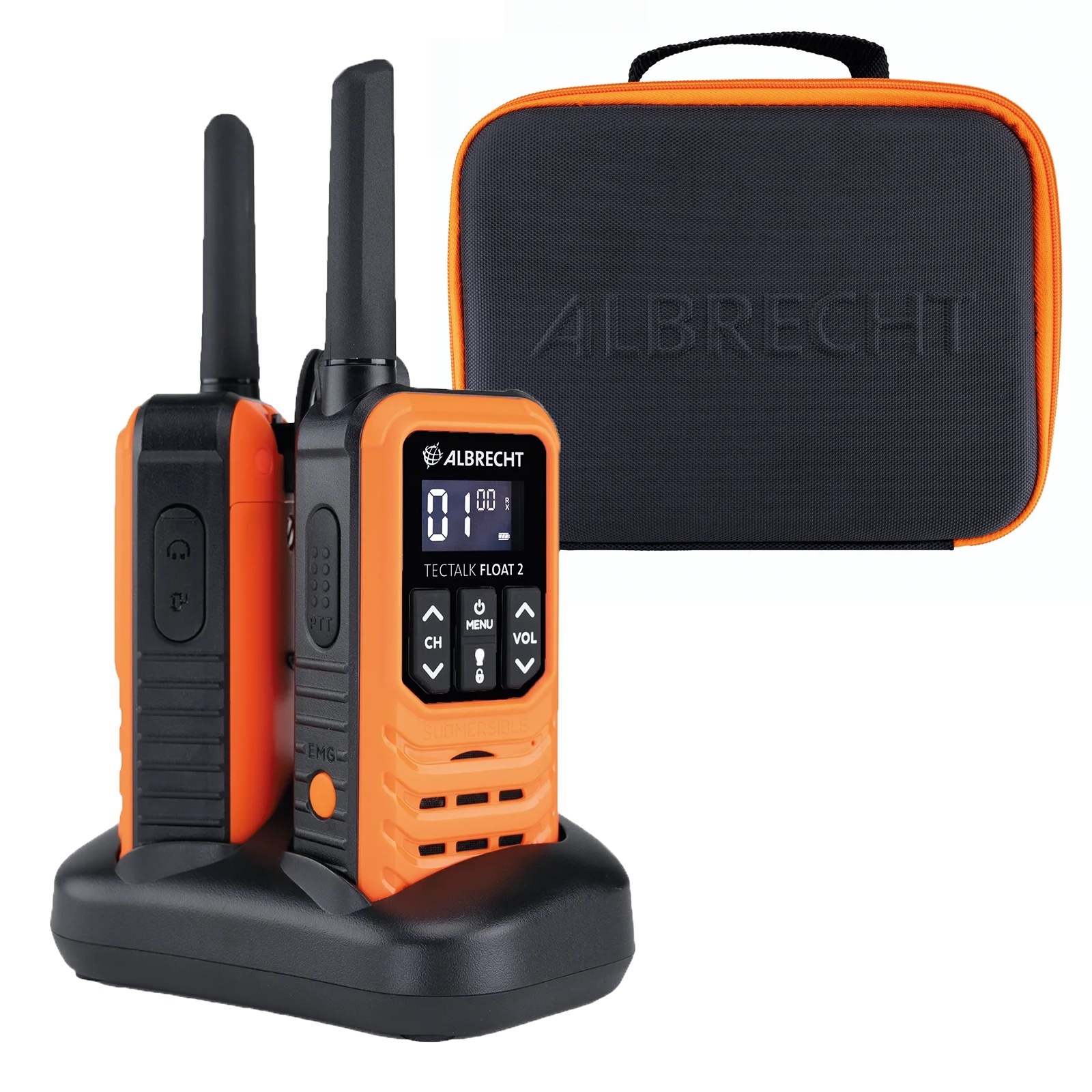 B-Ware Albrecht Tectalk Float 2 Kofferset  X
