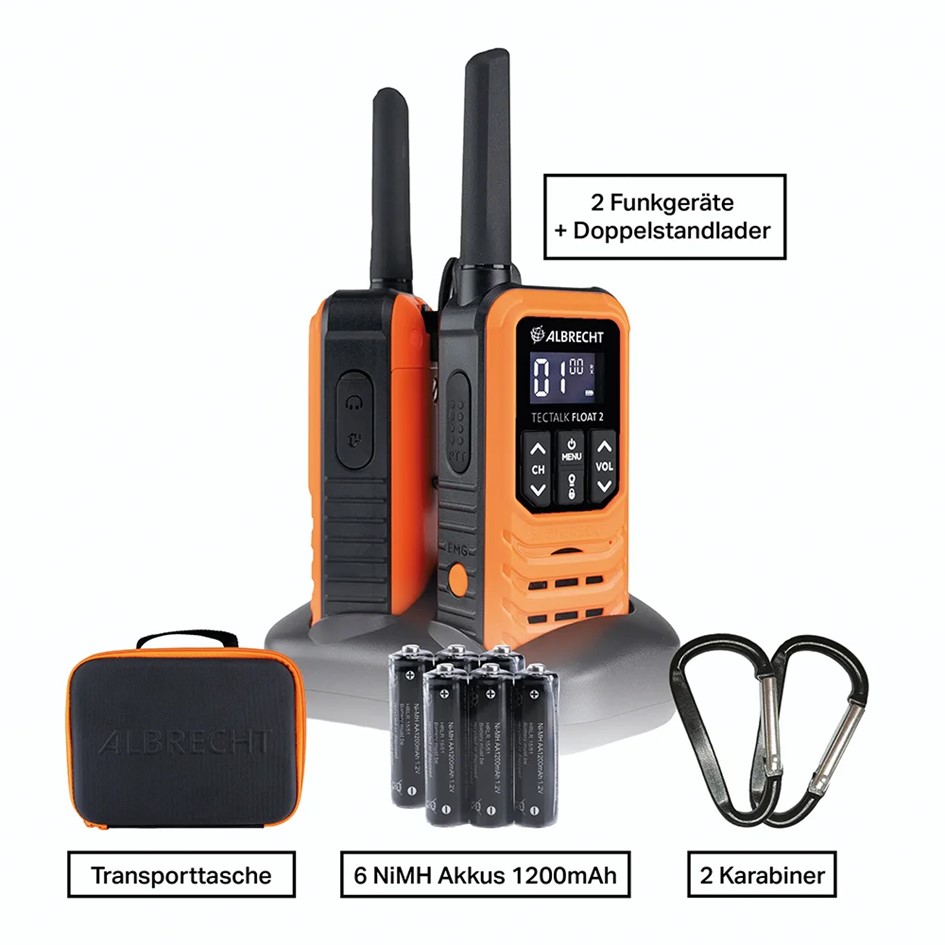 B-Ware Albrecht Tectalk Float 2 Kofferset  X - Bild 1