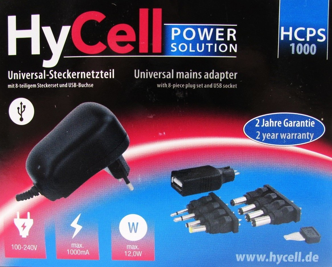 Universal Netzteil HYCDELL HCPS 1000 X