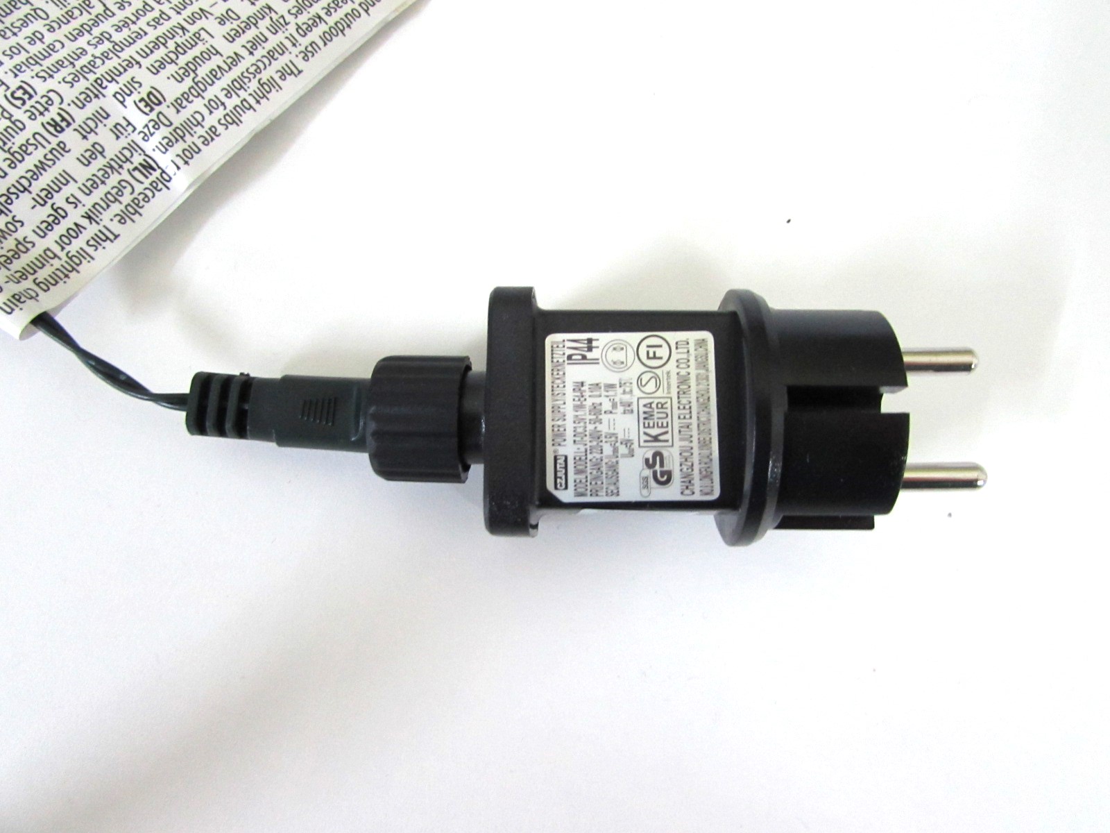LED Lichterkette 230 Volt 120LED`s warmweiß - Bild 1