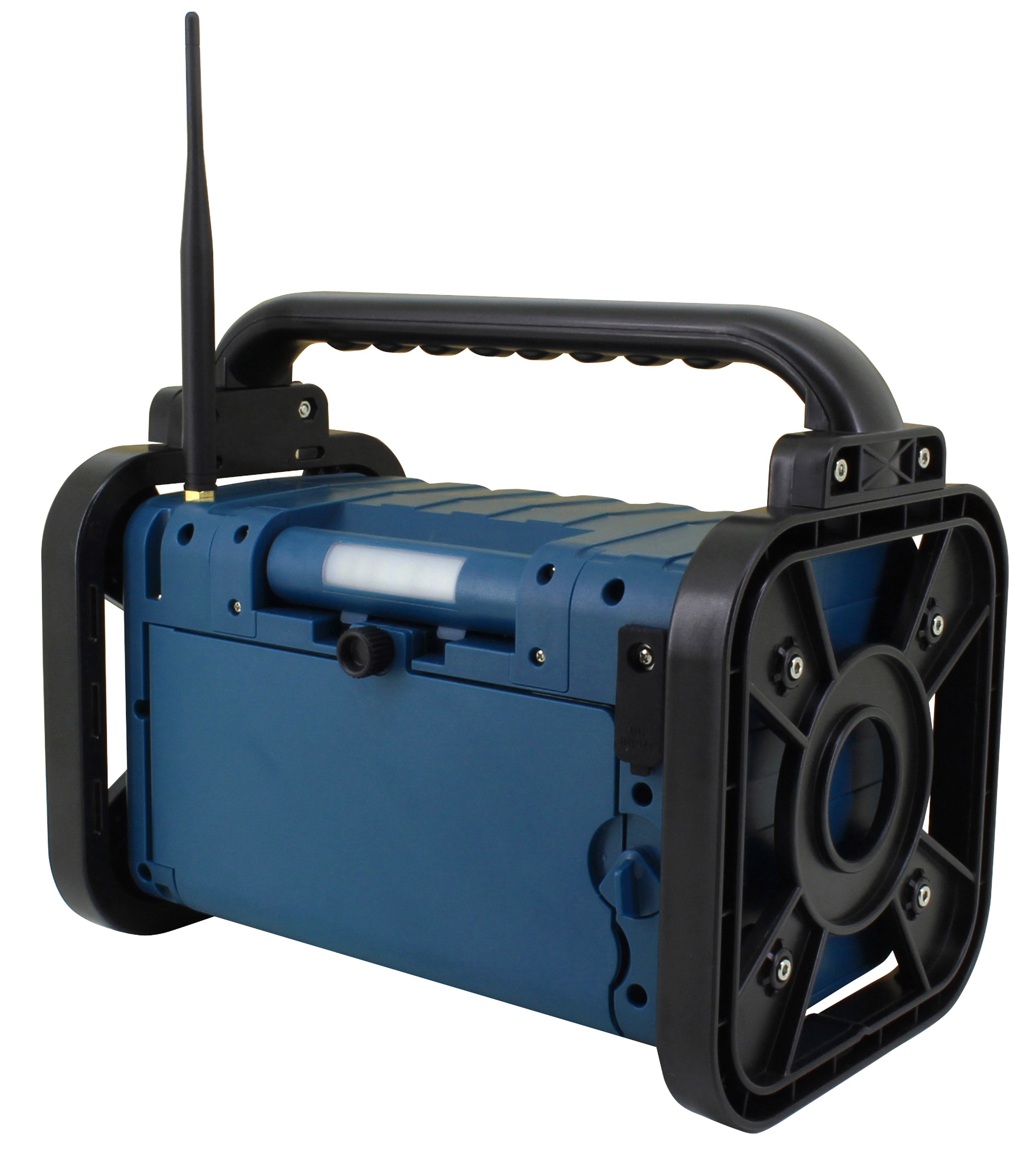 Soundmaster DAB85BL Stereo DAB+/UKW Baustellen-/Gartenradio mit Bluetooth®, LED-Arbeitsleuchte & Li-Ion Akku  - Bild 2