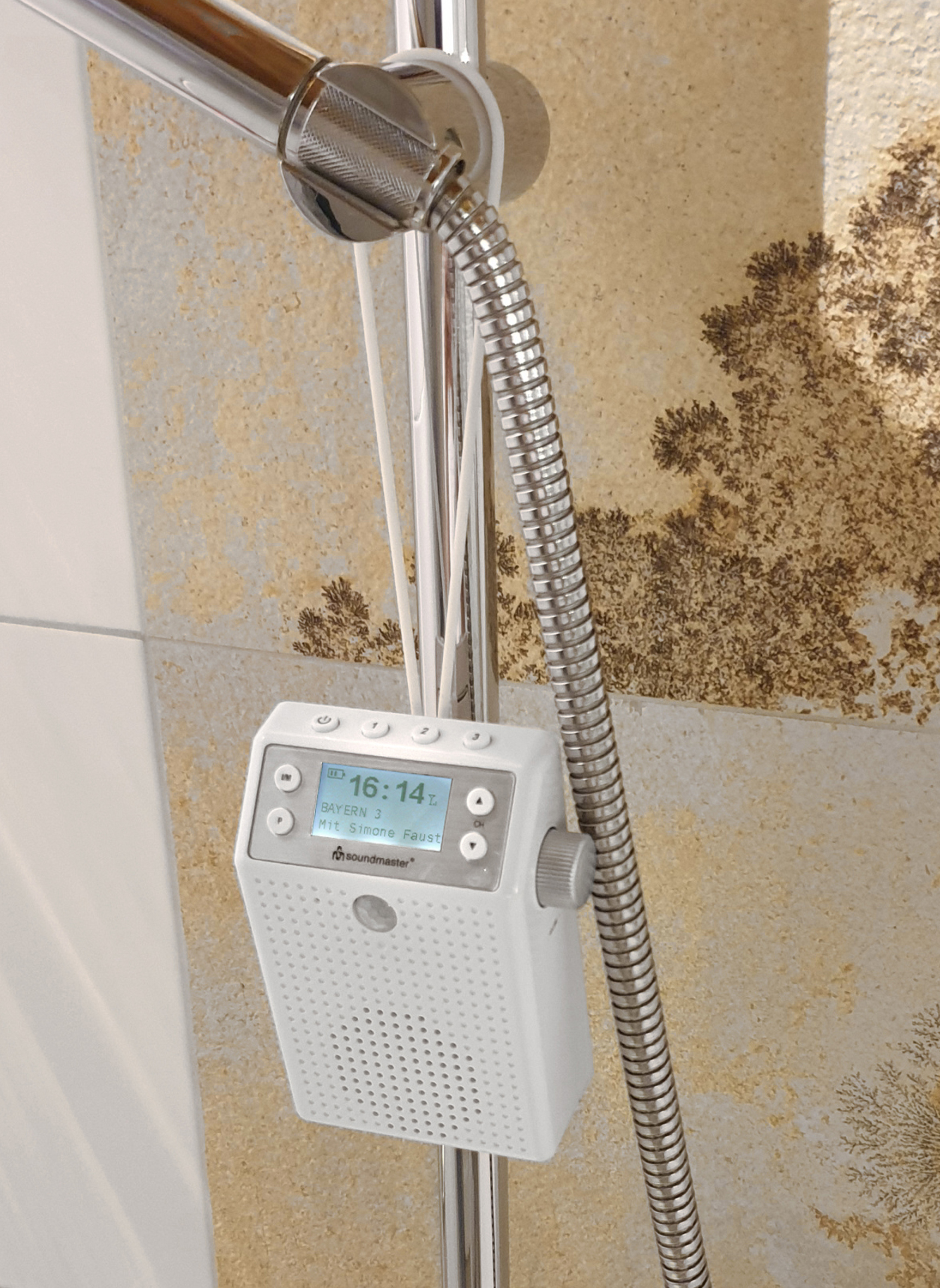 Soundmaster DAB60WE DAB+/UKW Steckdosenradio mit Bewegungsmelder & Li-Ion Akku  - Bild 4