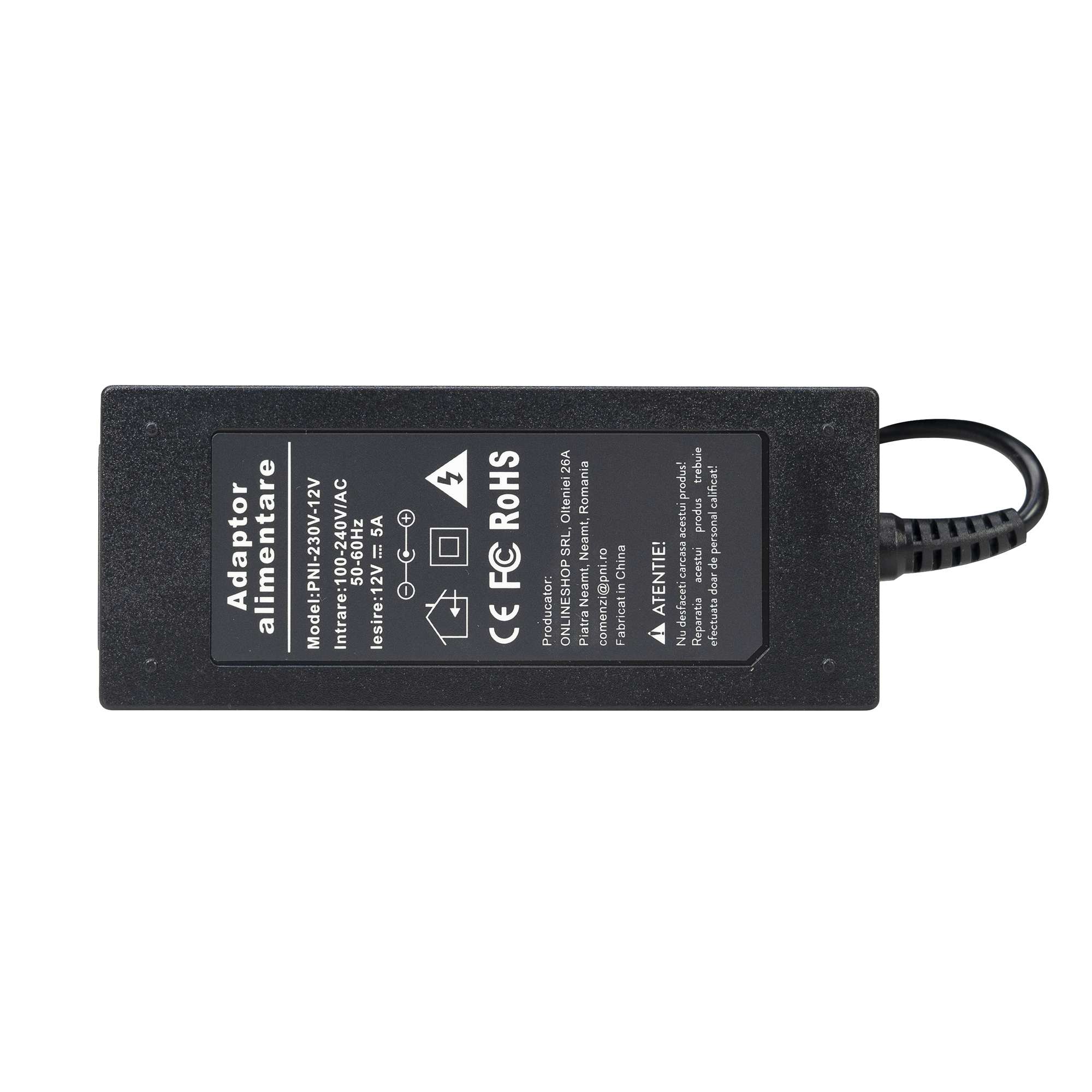 Stecker-Netzteil PNI-230V-12V 5A 60Watt - Bild 6