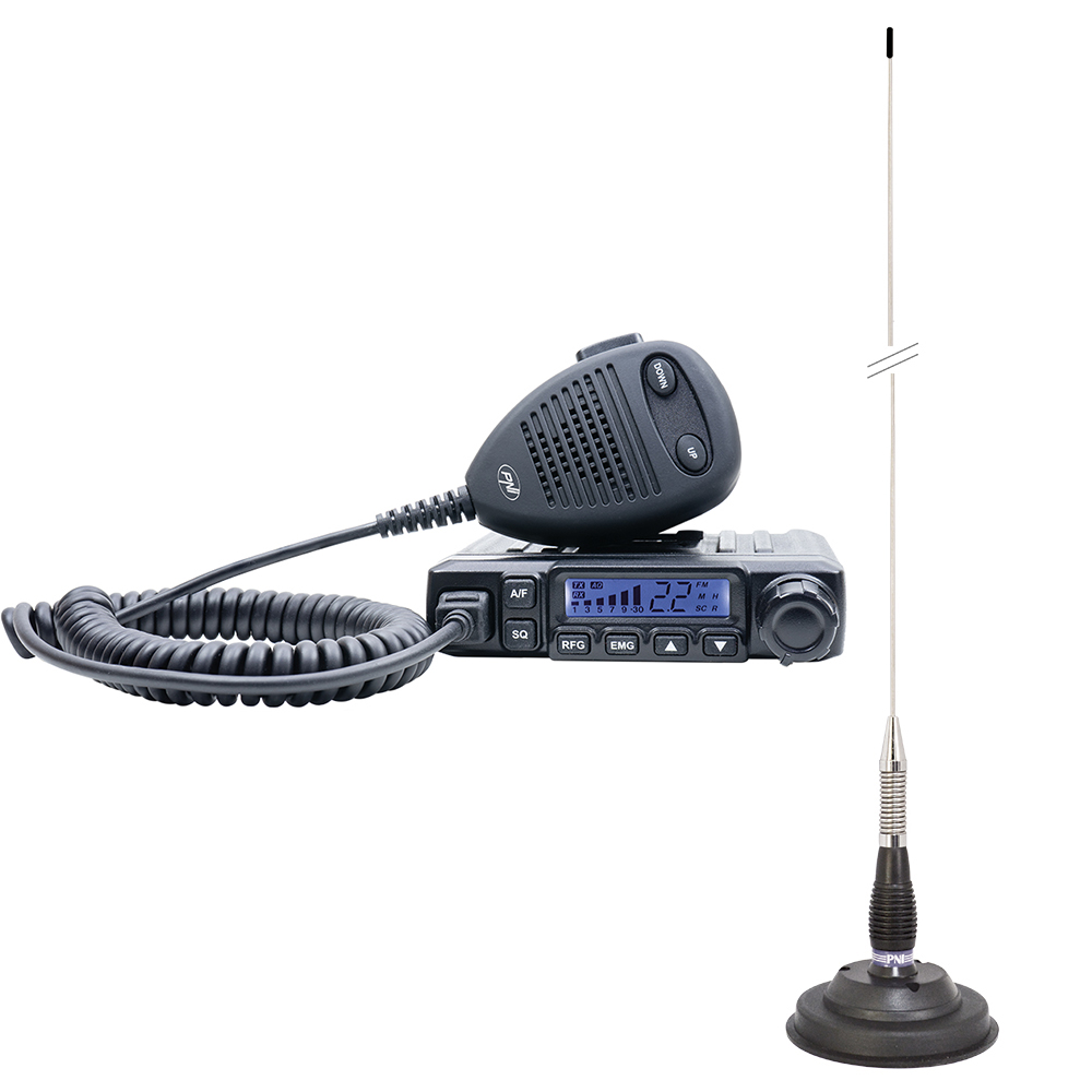CB-Funkgeräteset PNI HP6500 Multistandard + ML100 CB Magnetantenne X