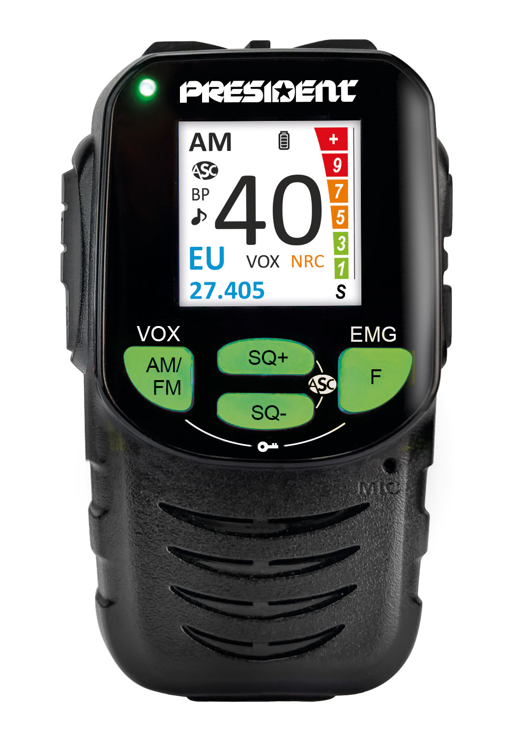 President William II Black Box CB Funkgerät mit Bluetooth Mikrofon  *** in kürze lieferbar *** - Bild 1